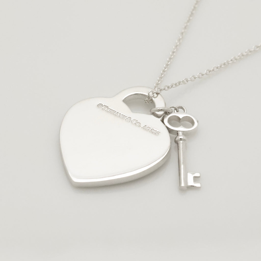 TIFFANY&Co. リターントゥ ティファニー ハート タグ キー ネックレス AG925