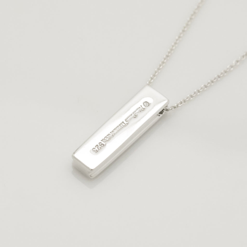 TIFFANY&Co. キス バー パロマピカソ 1P ダイヤモンド ネックレス AG925