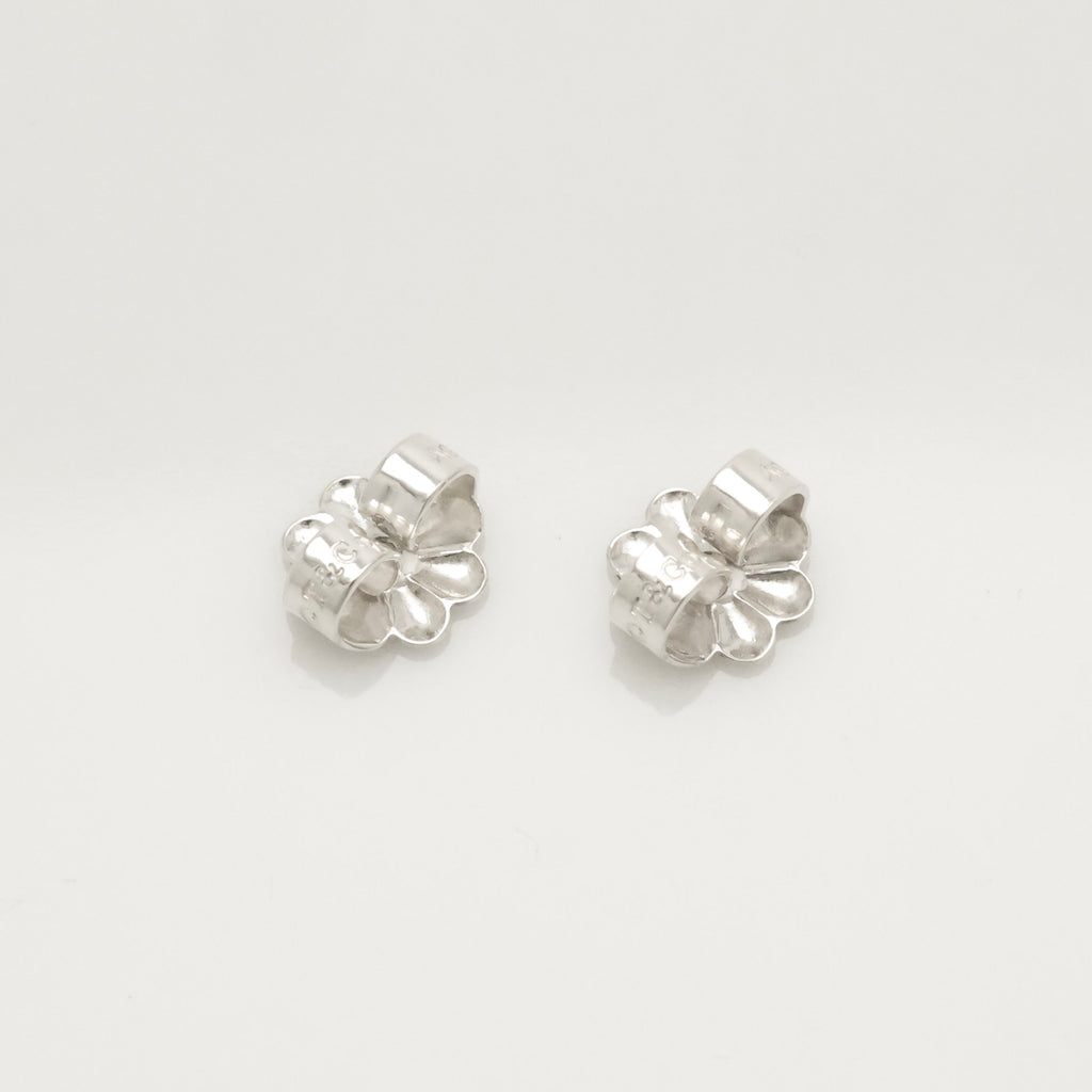 Tiffany & Co. Venezia Goldoni Triplo Stud Earrings Sterling Silver 925