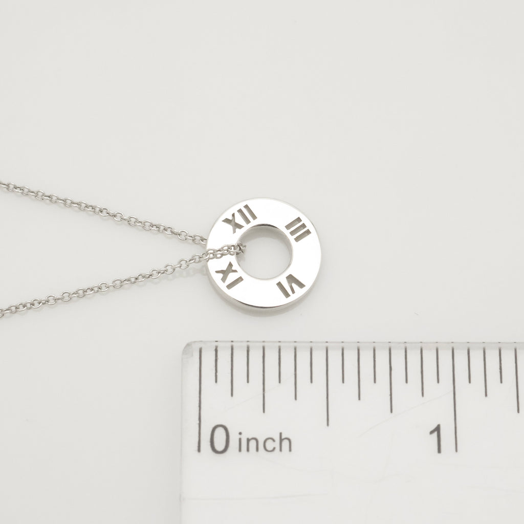 TIFFANY&Co. アトラス ピアスド サークル ネックレス AG925