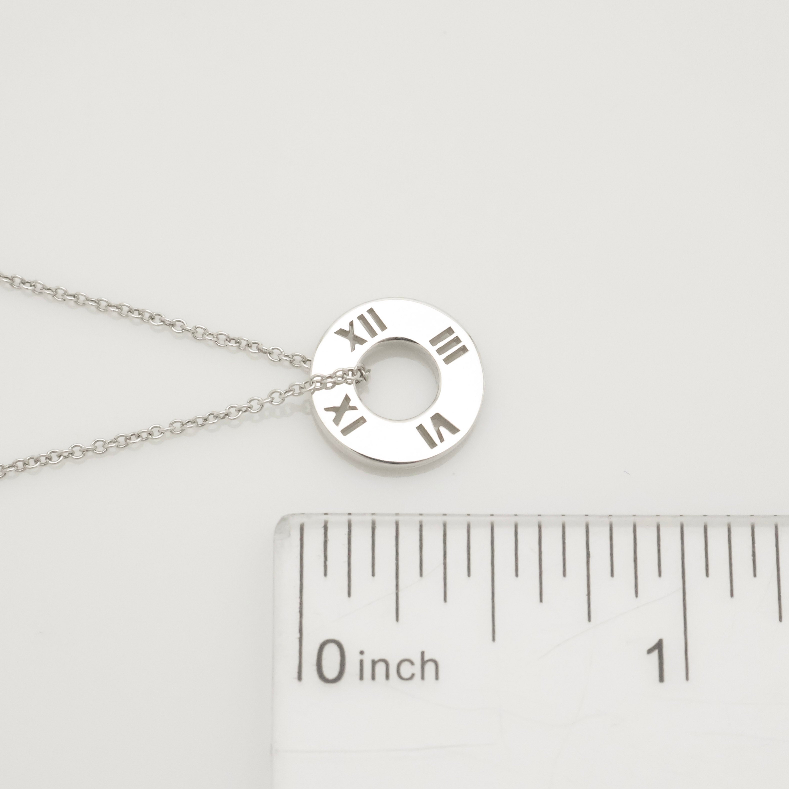 TIFFANY&Co. アトラス ピアスド サークル ネックレス AG925