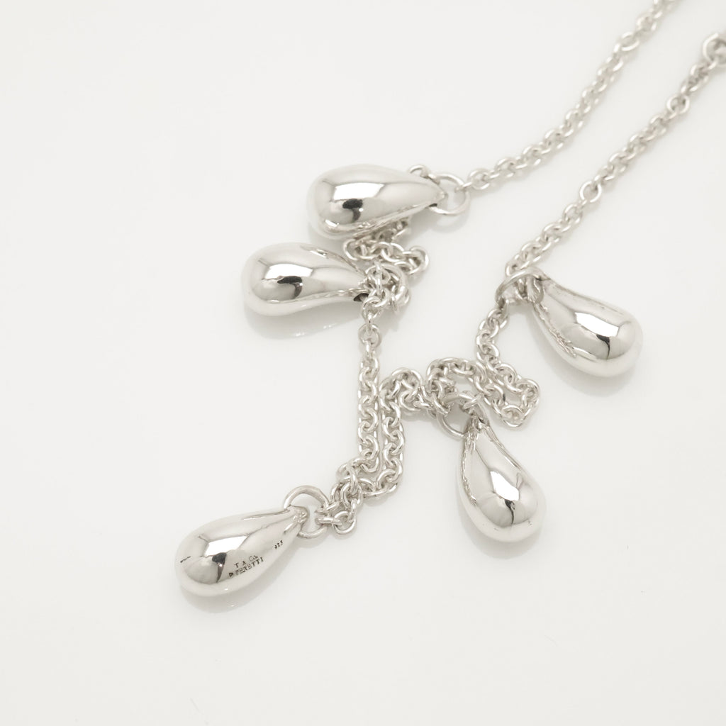 Tiffany & Co. Peretti Five 5 Teardrop Bracelet Sterling Silver 925