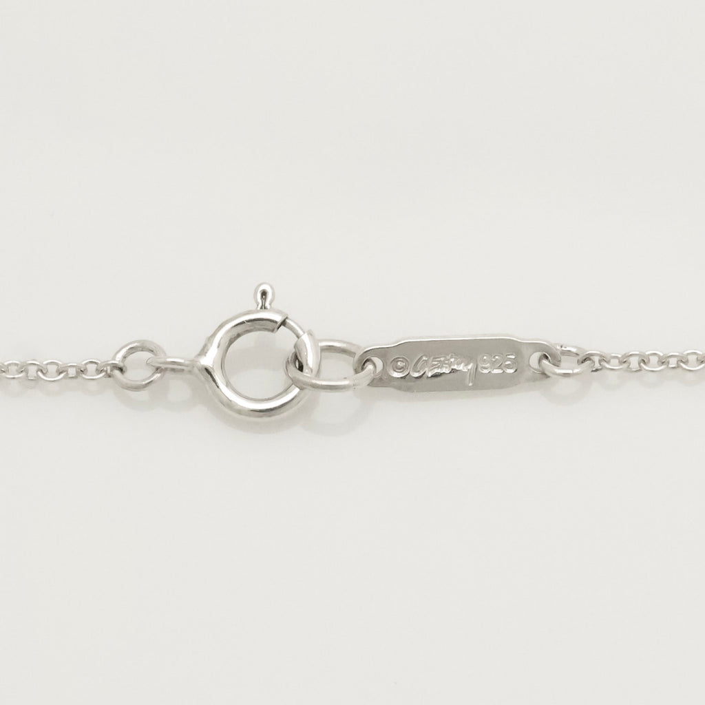 Tiffany & Co. Frank Gehry Orchid Drop Pendant Necklace Sterling Silver 925