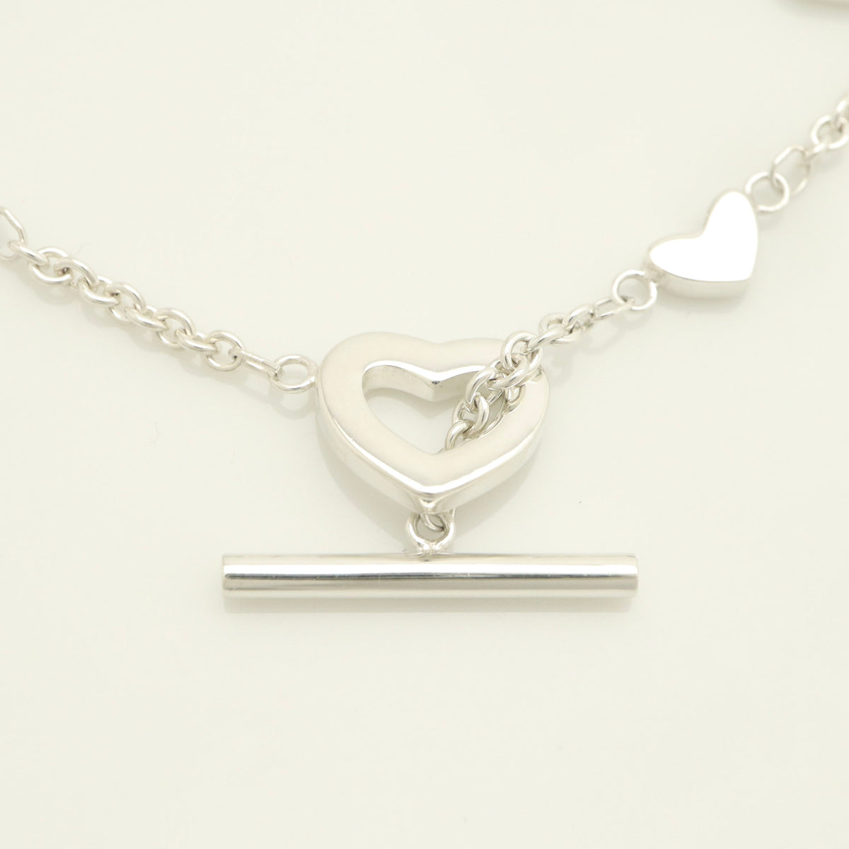 TIFFANY&Co.  ハート リンク ラリアット ブレスレット AG925