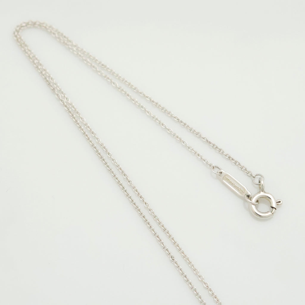 TIFFANY&Co. リターントゥ ティファニー スモール ダブル ハート タグ ルベドメタル ネックレス AG925