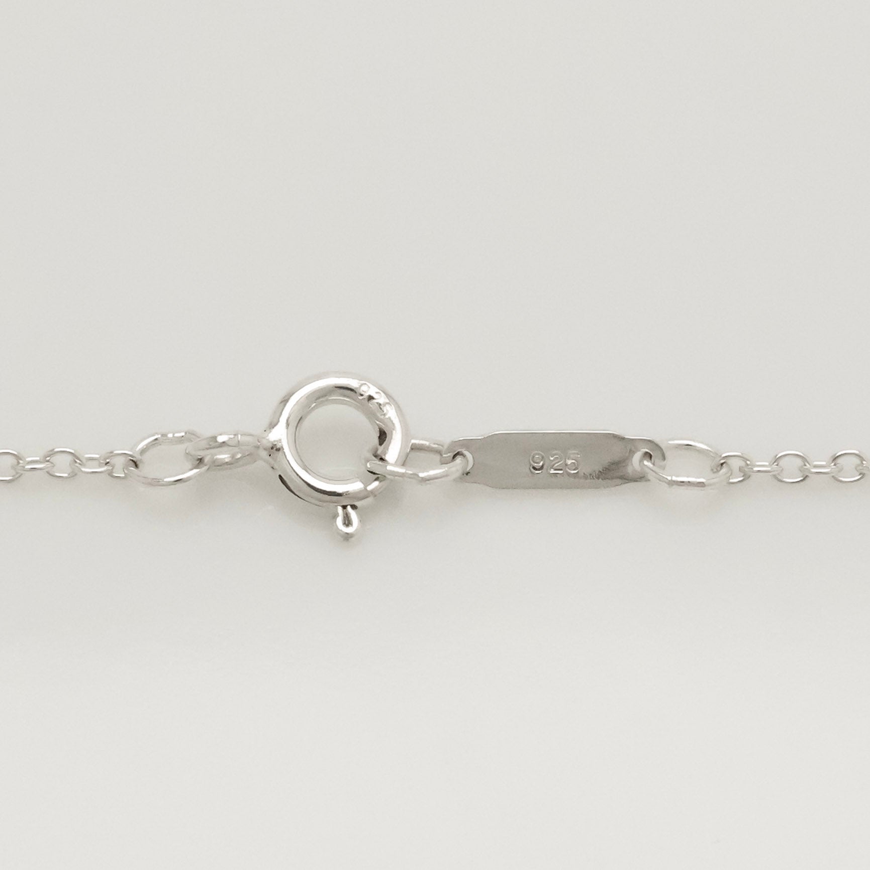 Tiffany & Co. Notes New York Large Wavy Round Circle Necklace Sterling Silver 925