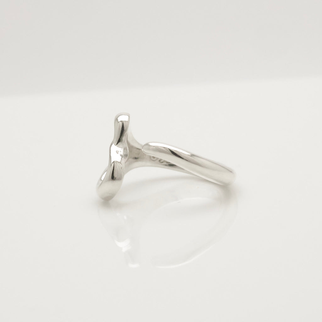 Tiffany & Co. Peretti Open Heart Ring Sterling Silver 925