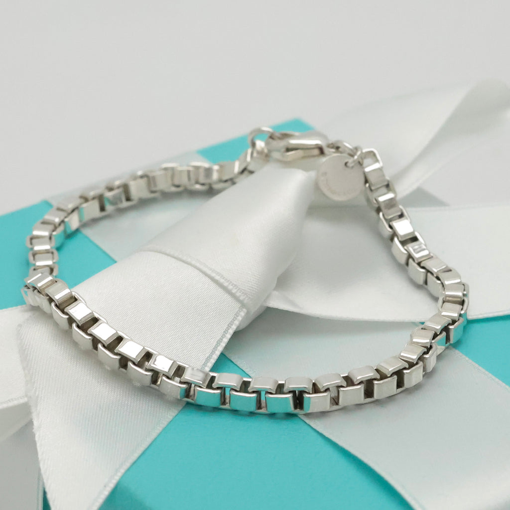TIFFANY&Co. ベネチアン リンク チェーン ブレスレット AG925