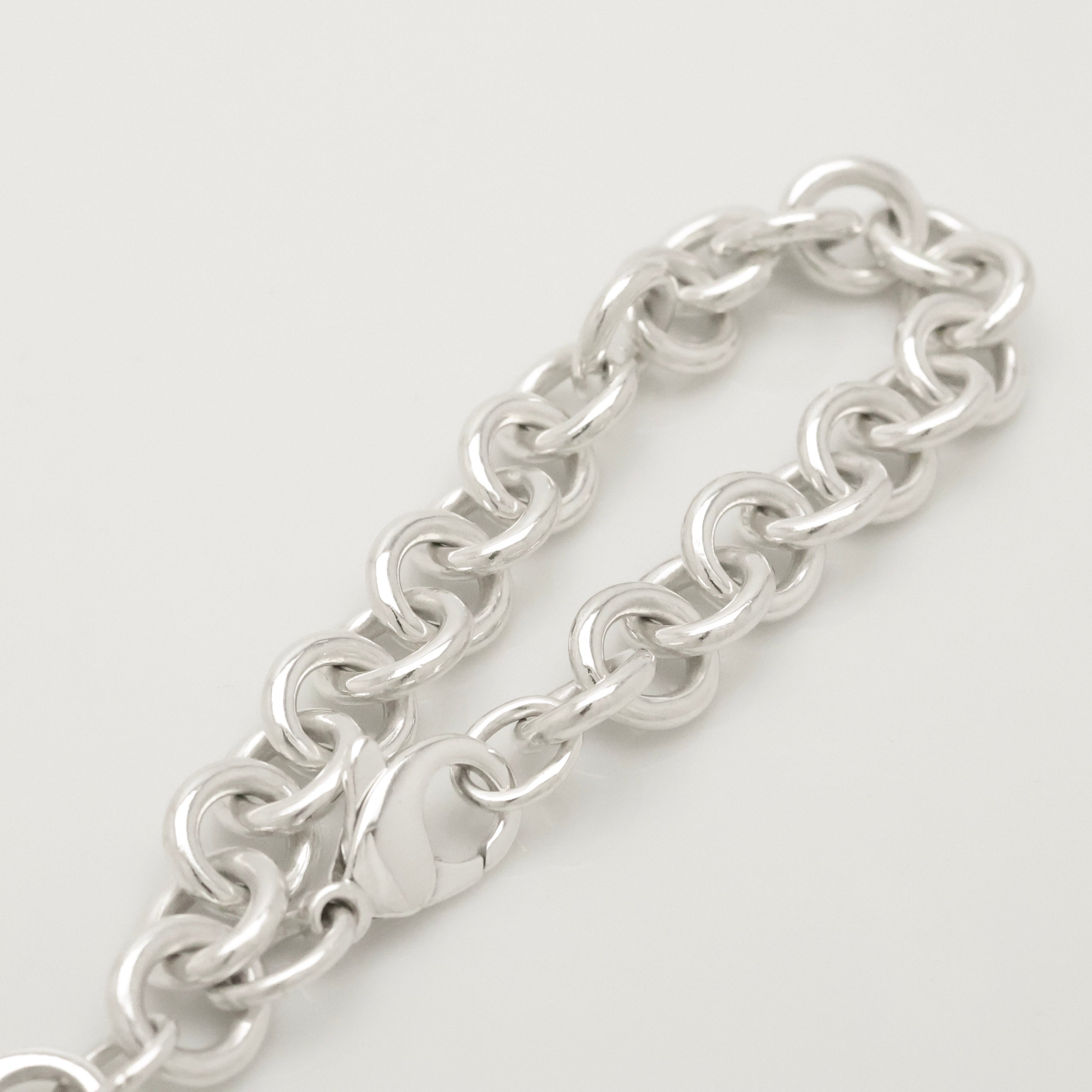 TIFFANY&Co. ハート タグ チェーン ブレスレット AG925