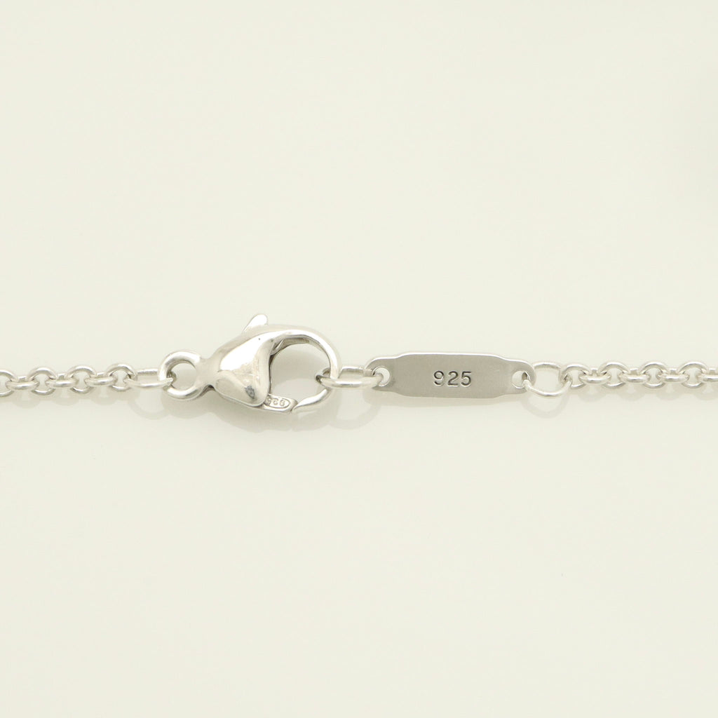 TIFFANY & Co. 1837 Bar Plate Pendant Necklace Chain Sterling Silver 925