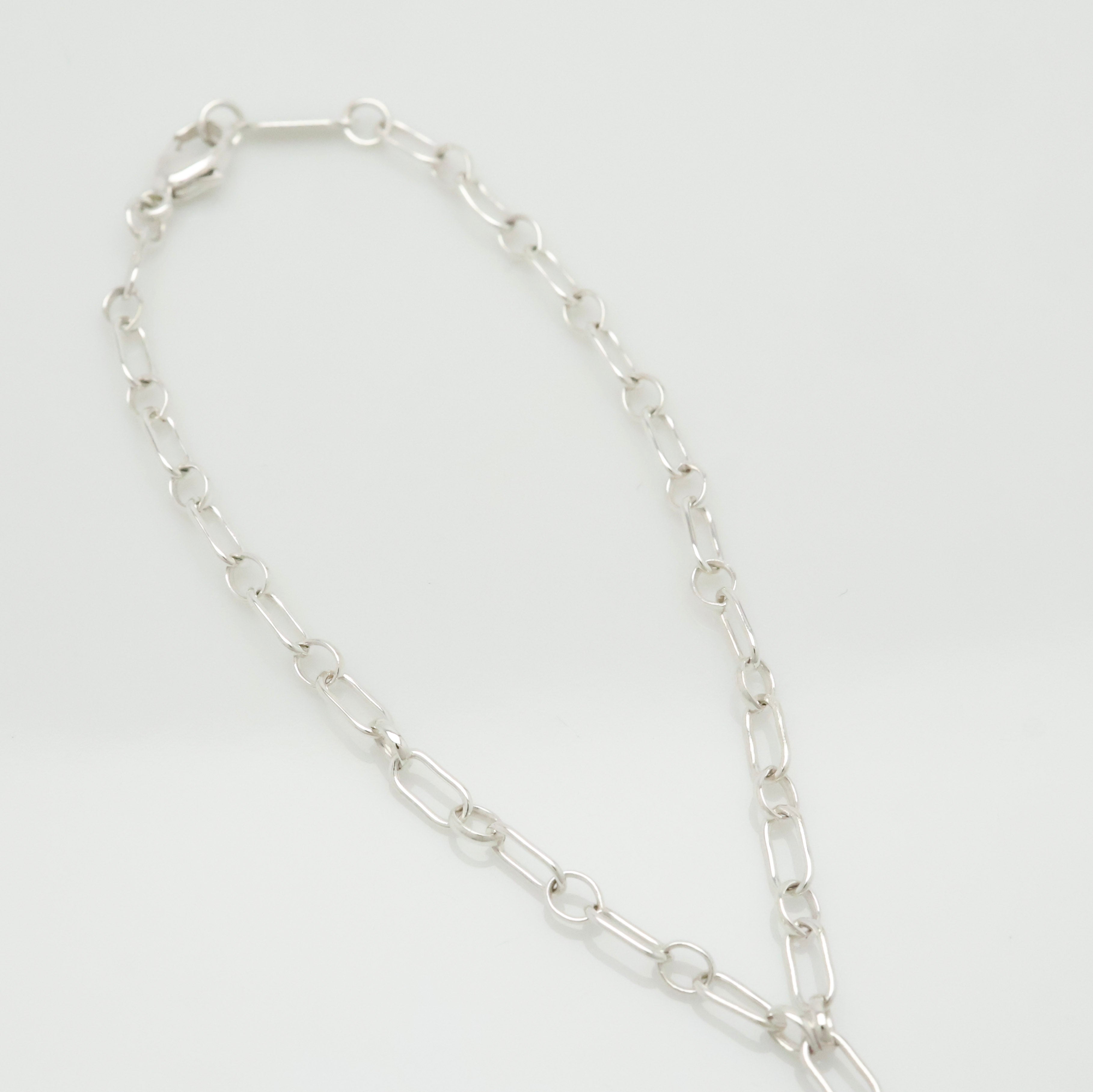 TIFFANY&Co. ラウンド キーホール オーバル リンク チェーン ブレスレット