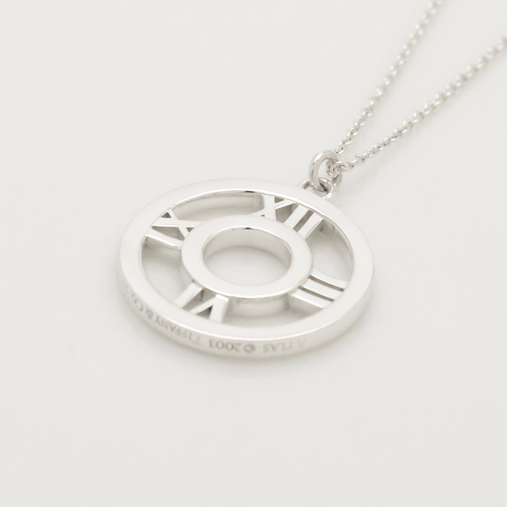 TIFFANY&Co. オープン アトラス サークル ネックレス AG925