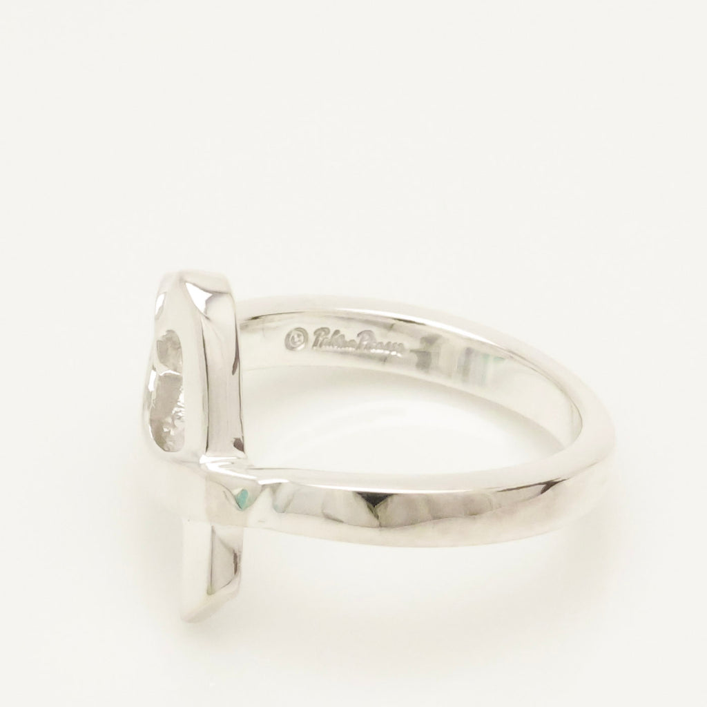  Tiffany & Co. Picasso Loving Heart Ring  Sterling Silver 925