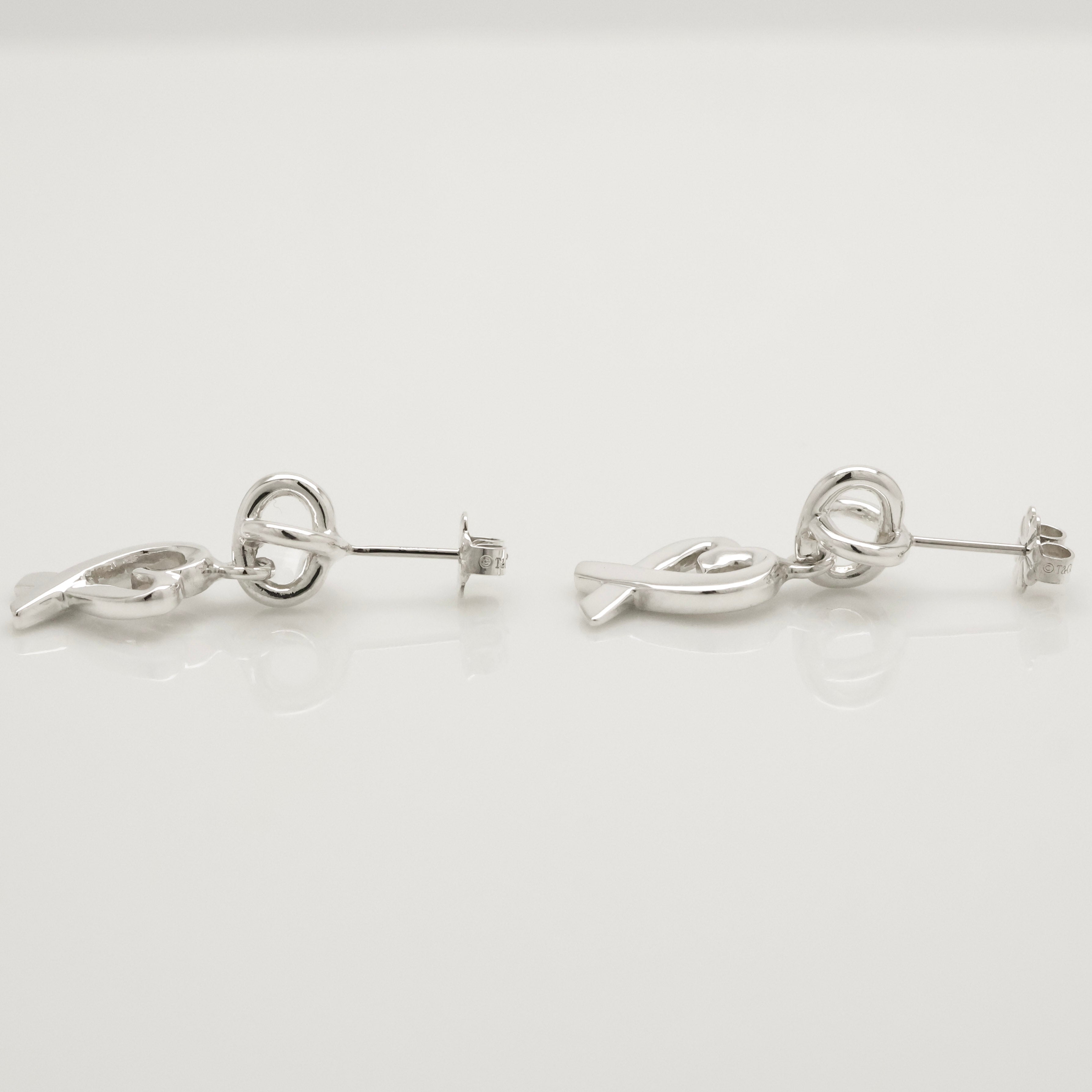 TIFFANY&Co. ラビングハート パロマピカソ ドロップ スタッド ピアス AG925