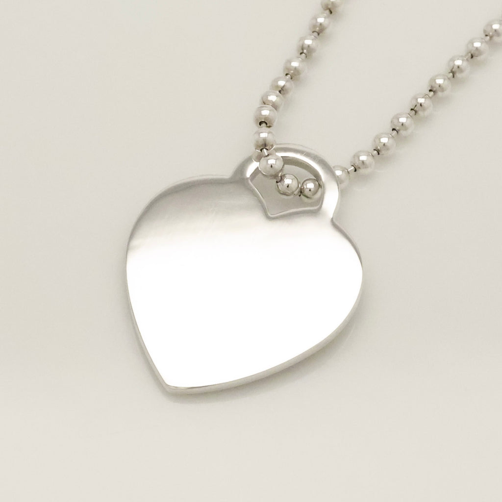 TIFFANY&Co. リターントゥ ティファニー ハート タグ ボール チェーン ネックレス AG925