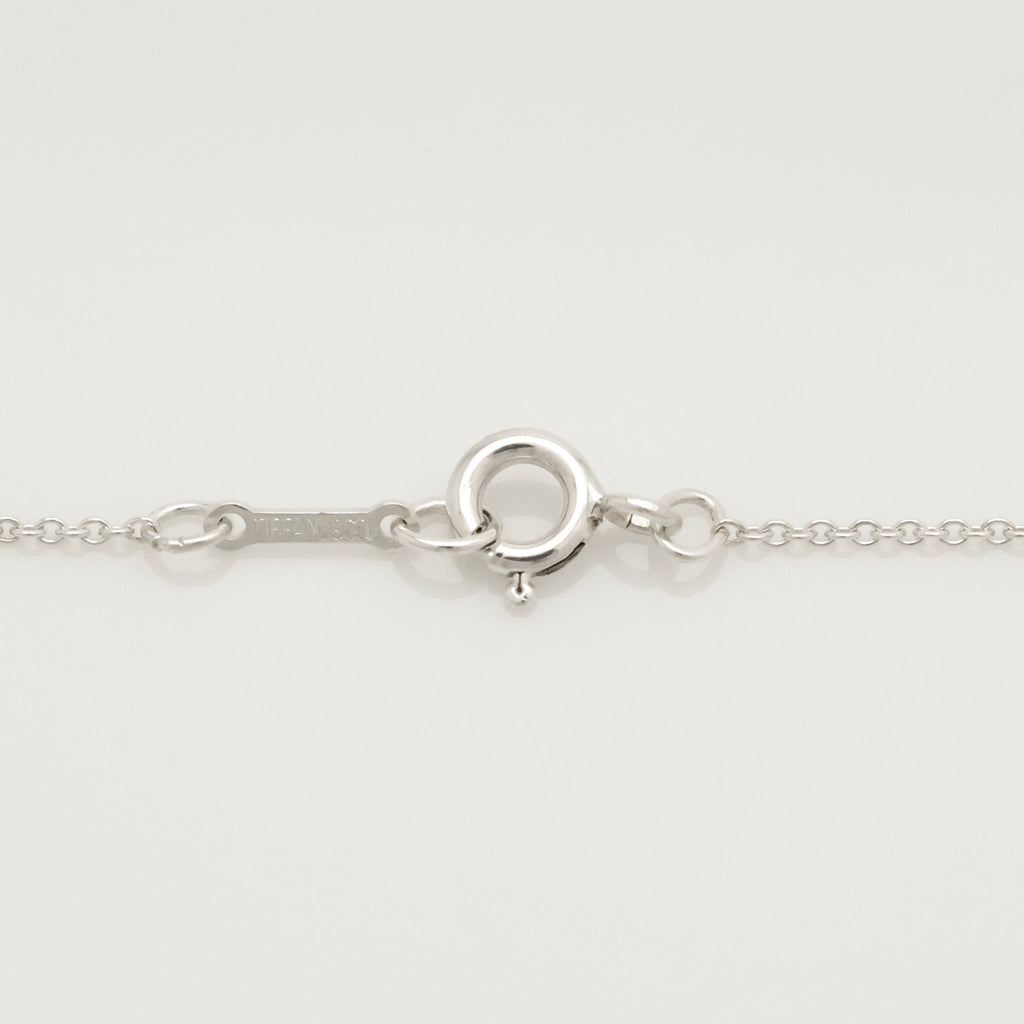  Tiffany & Co. Peretti Large  Bean Necklace  Sterling Silver 925 