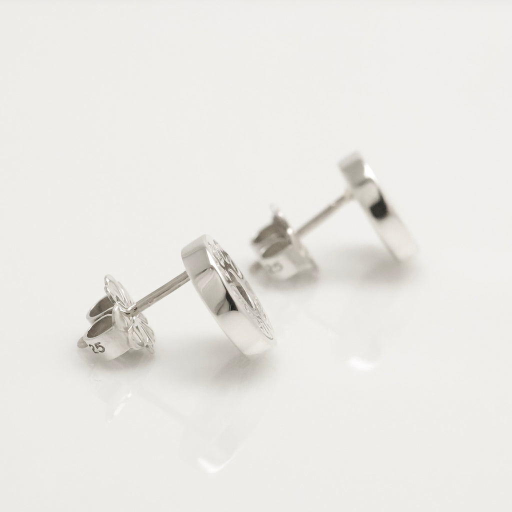 TIFFANY&Co. 1837 ラウンド サークル スタッド ピアス AG925