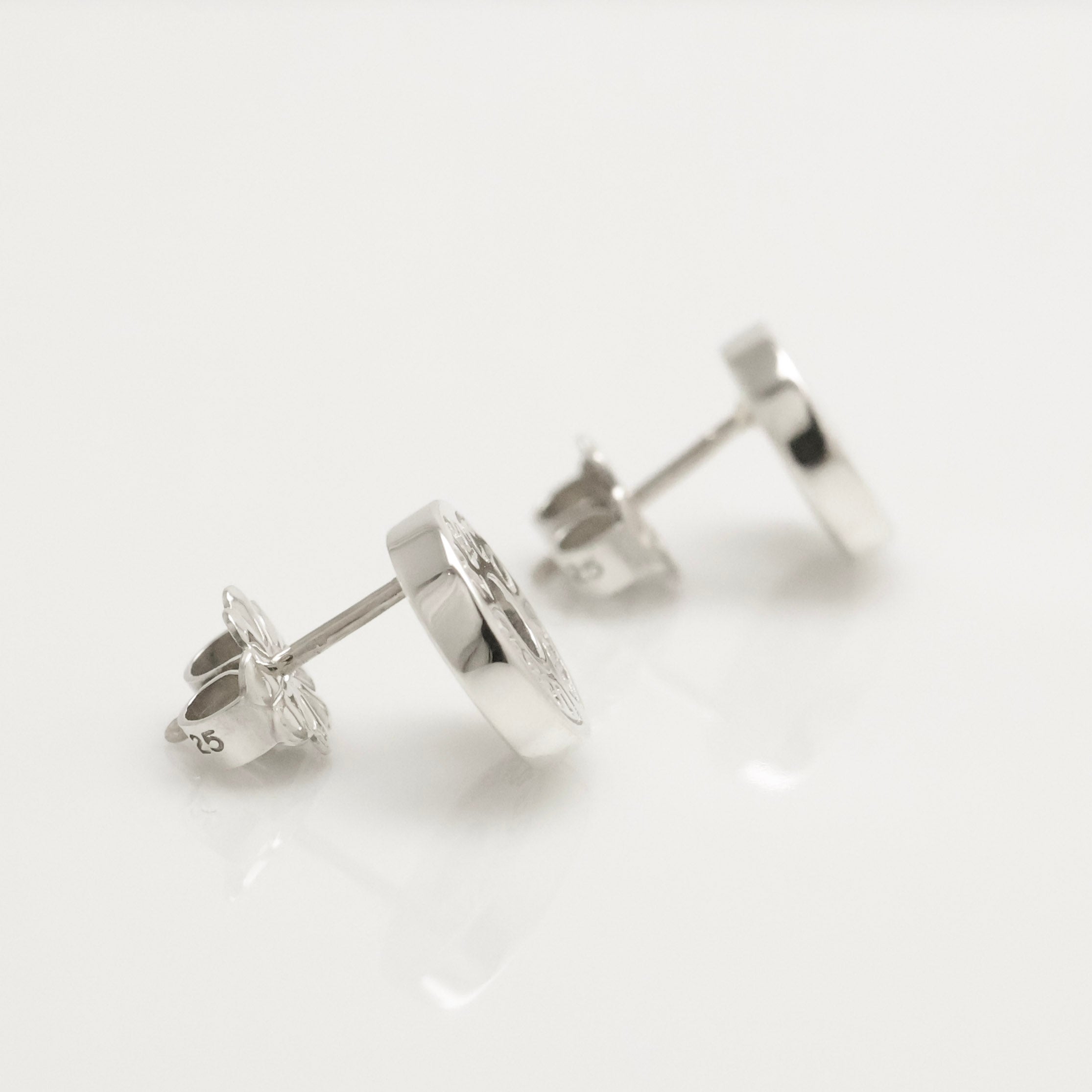 TIFFANY&Co. 1837 ラウンド サークル スタッド ピアス AG925