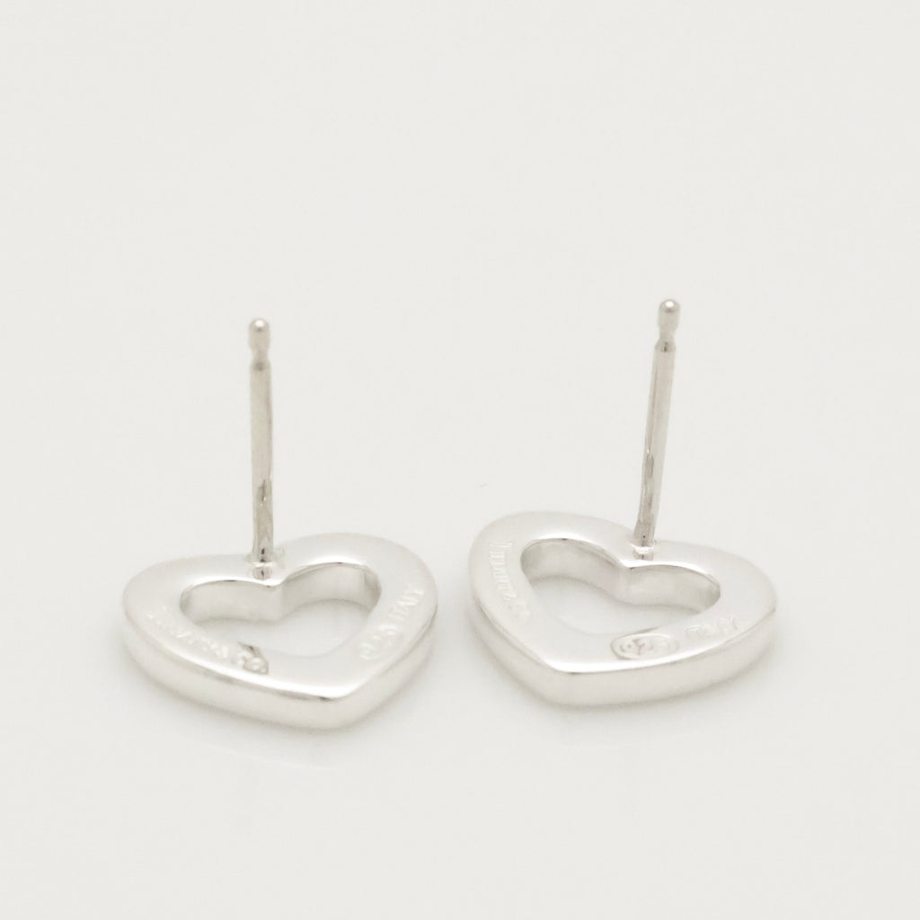 TIFFANY&Co. センチメンタル ハート スタッド ピアス AG925