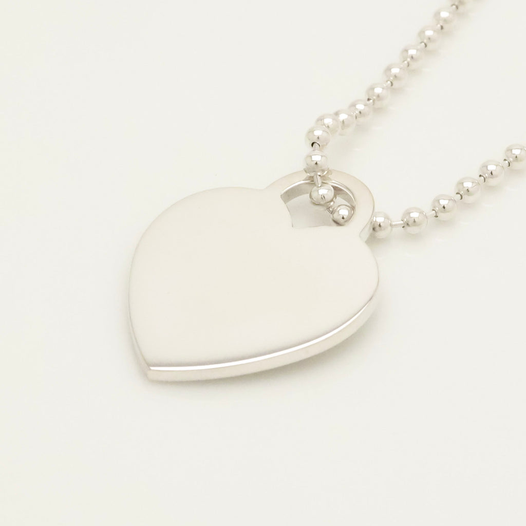 TIFFANY&Co. リターントゥ ティファニー ハート タグ ボール チェーン ネックレス AG925