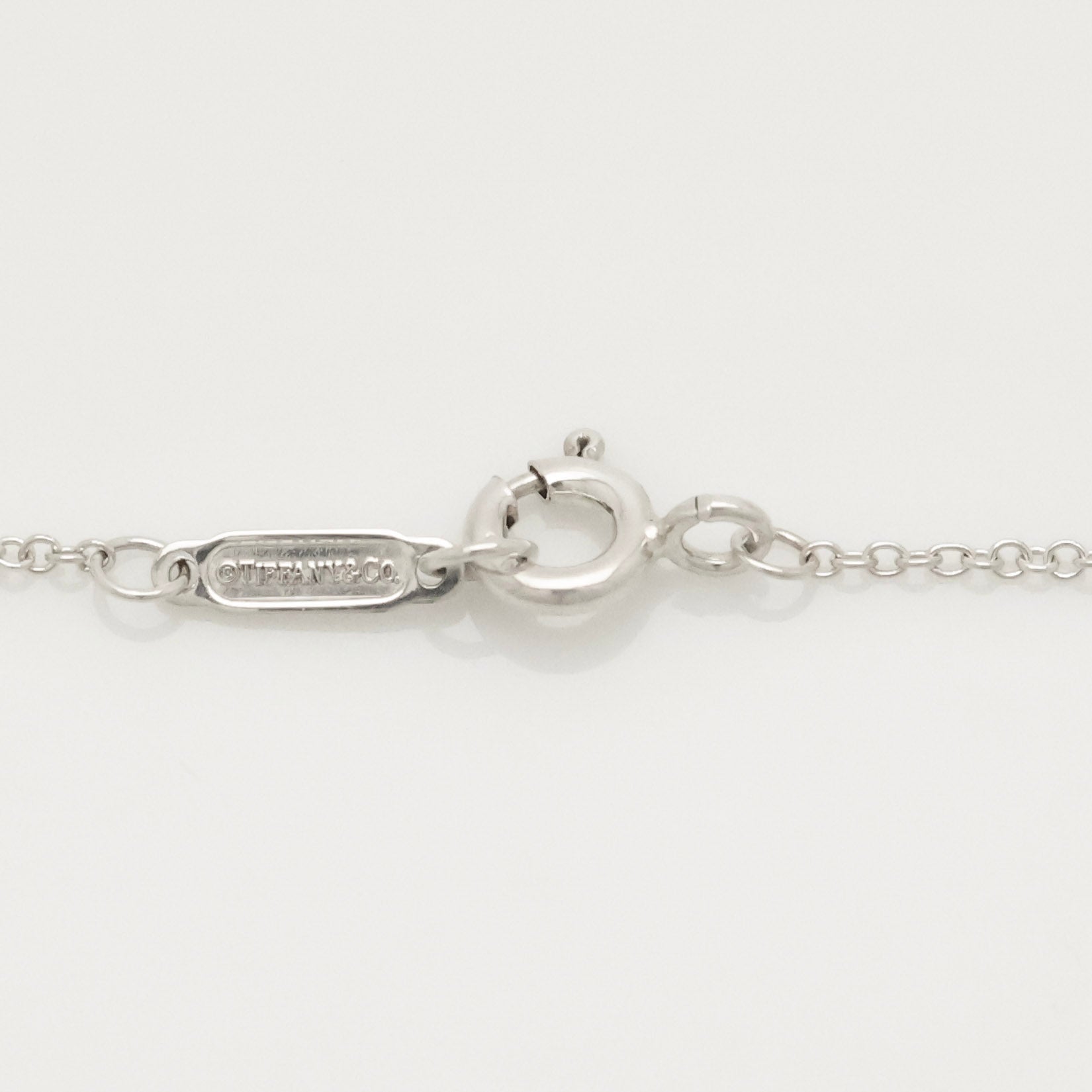 TIFFANY&Co.Ｔ & CO ロゴ バー ネックレス AG925