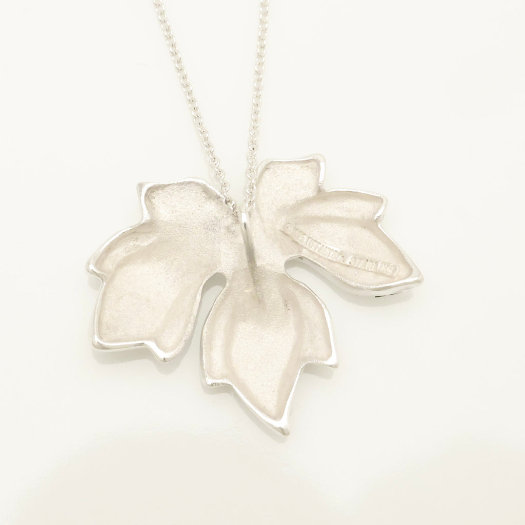TIFFANY&Co. メイプル リーフ ネックレス AG925