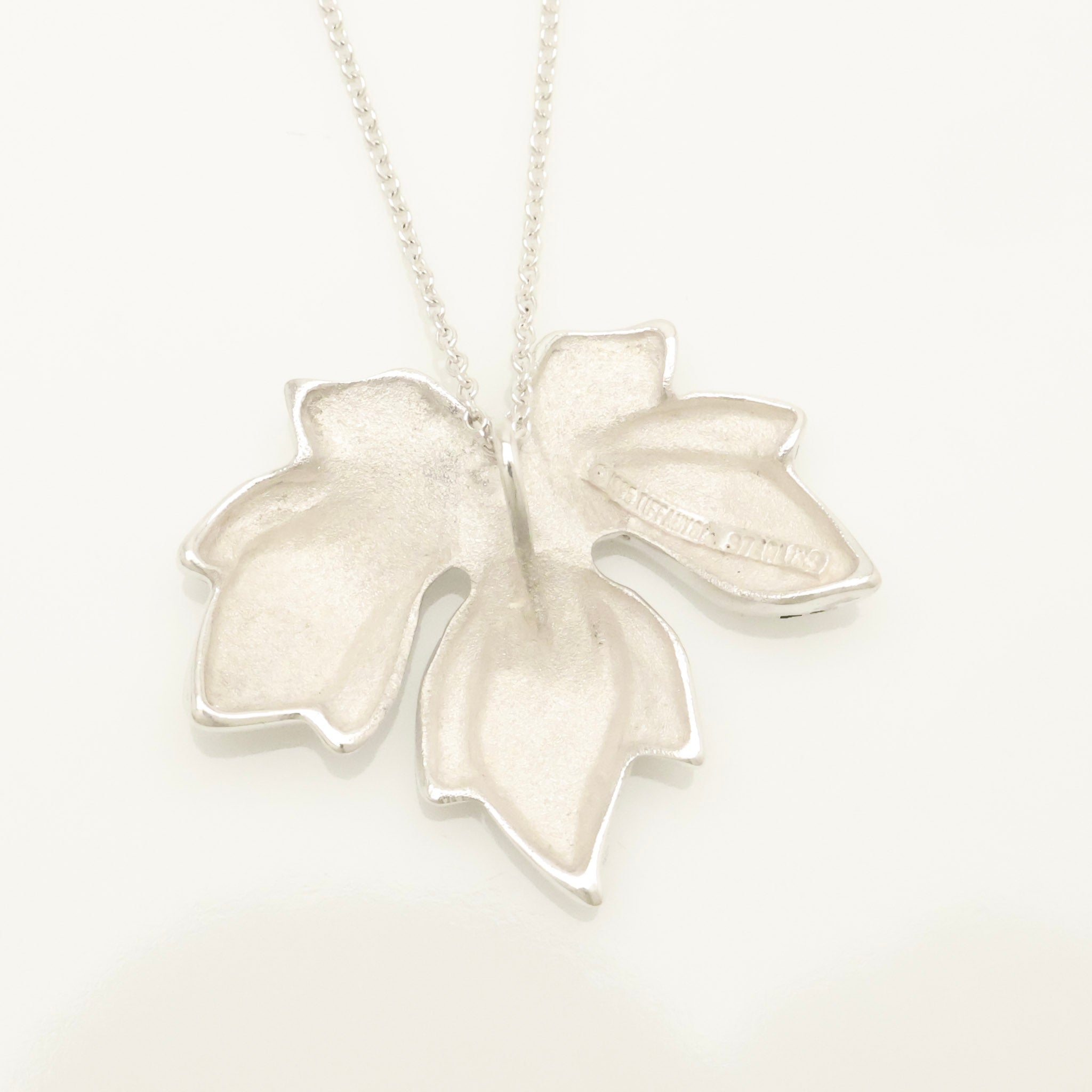 TIFFANY&Co. メイプル リーフ ネックレス AG925