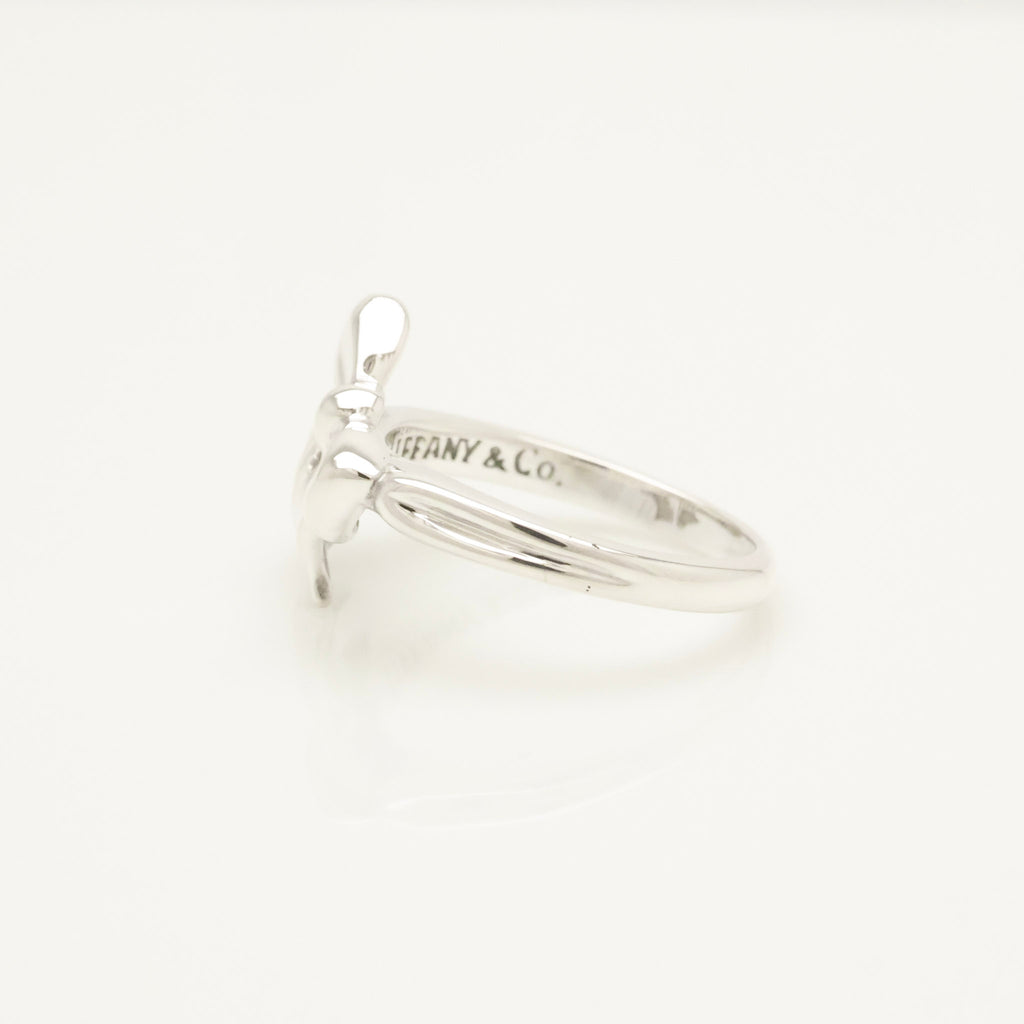 Tiffany & Co. Mini Ribbon Ring Sterling Silver 925
