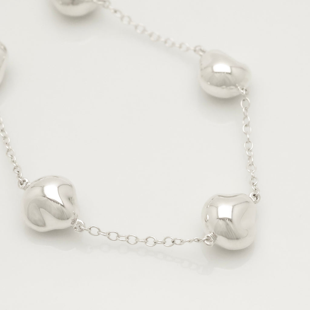 TIFFANY&Co. 5連 ファイブ ナゲット エルサペレッティ ブレスレット AG925