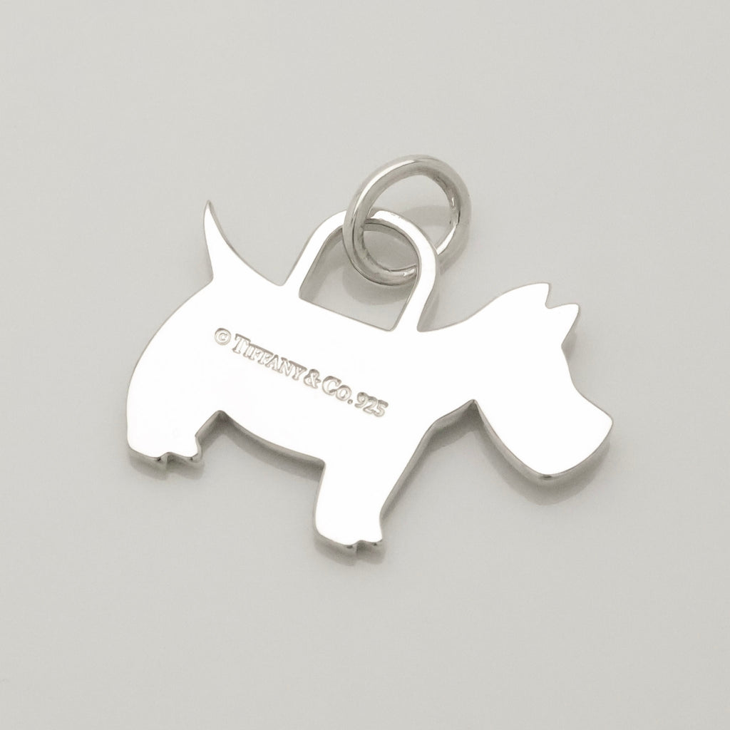 TIFFANY&Co. ドッグ テリア 犬 チャーム AG925