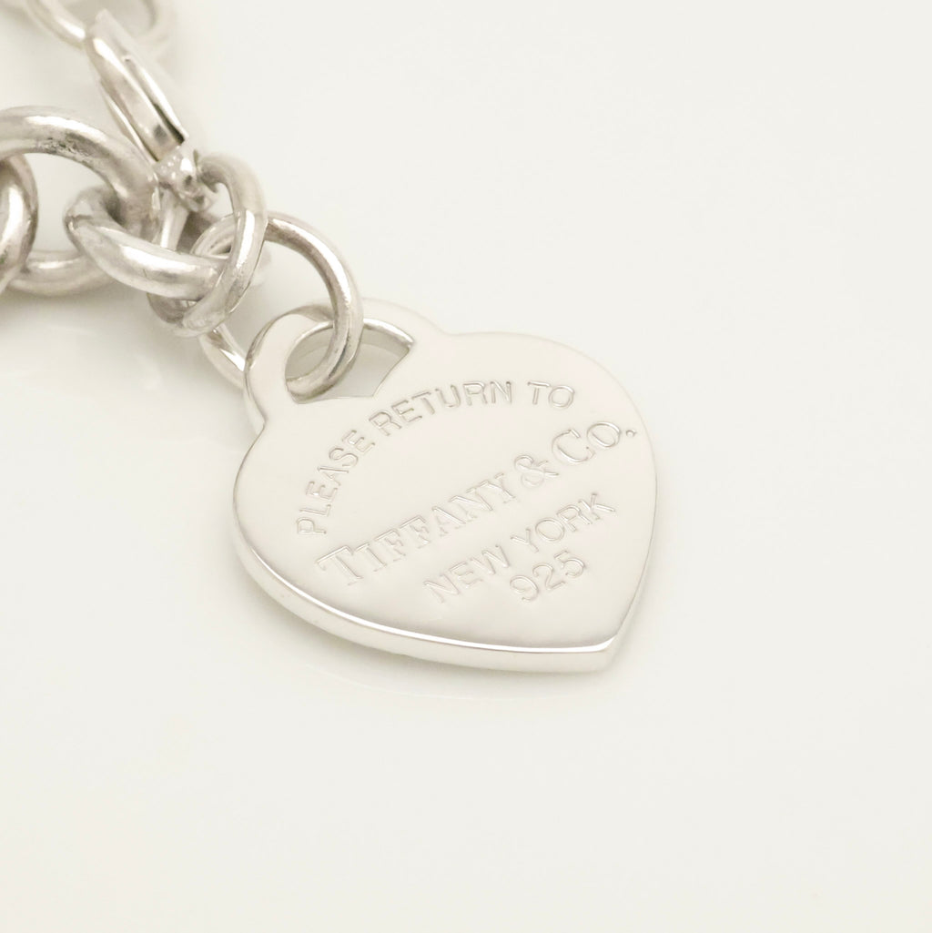 TIFFANY&Co. リターントゥ ティファニー ハート タグ チェーン ブレスレット AG925