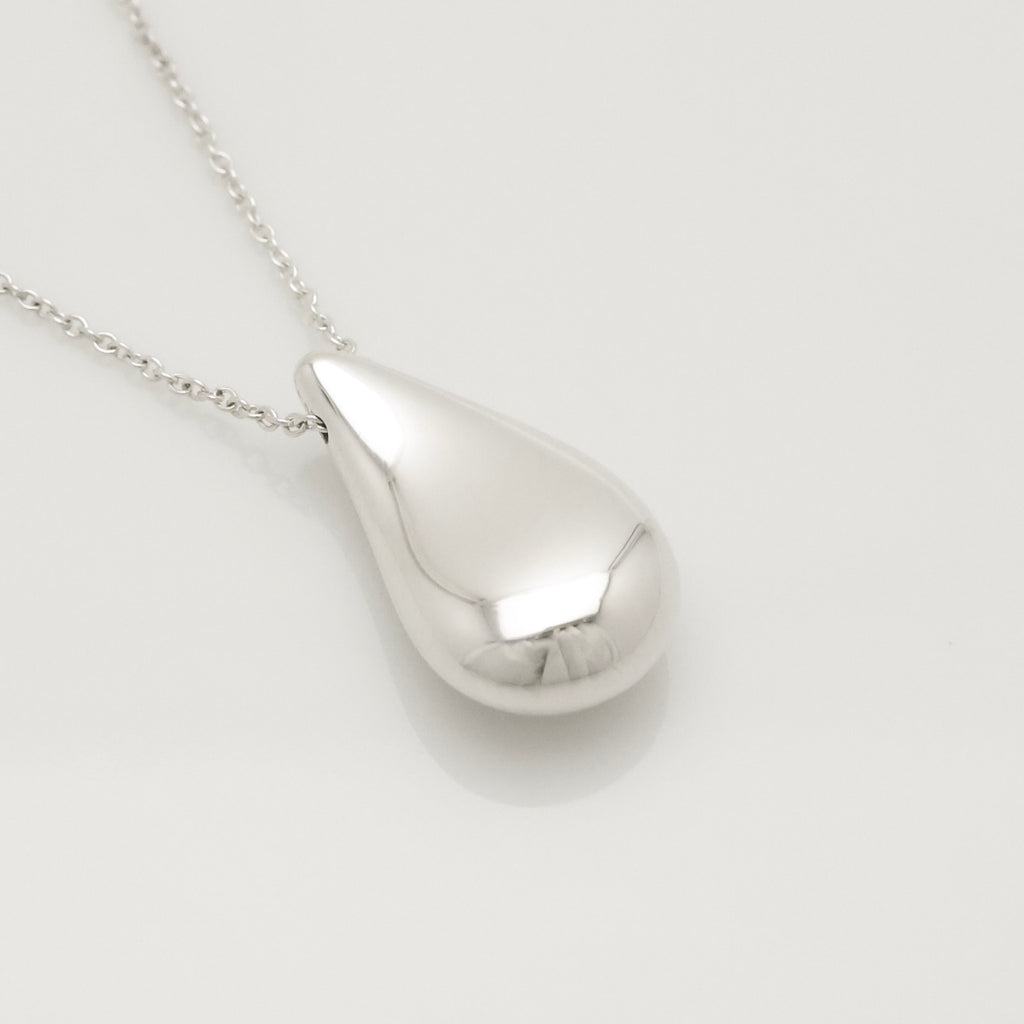TIFFANY&Co. ラージ ティアドロップ エルサペレッティ ネックレス AG925