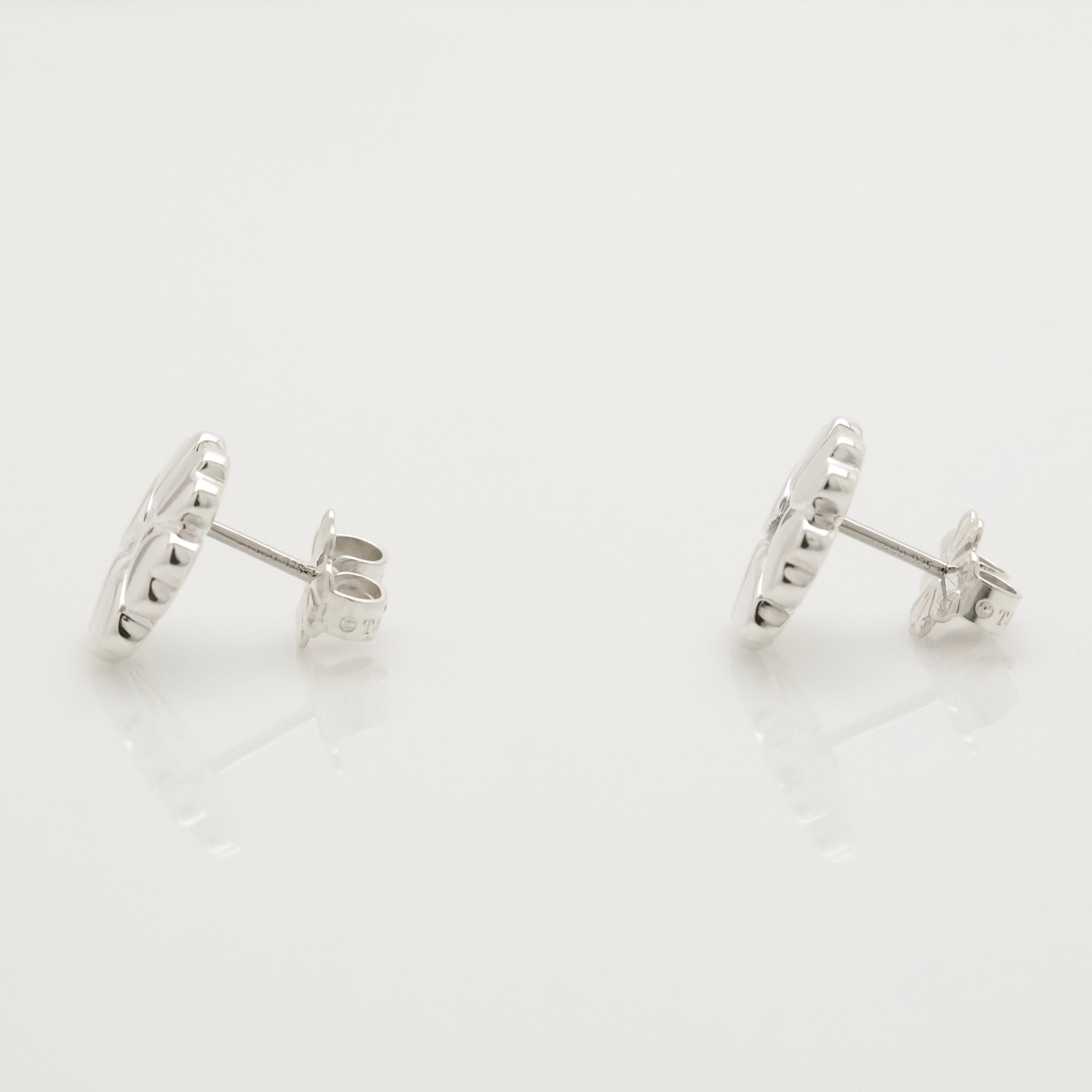 TIFFANY&Co. クラウン オブ ハート ピンク サファイア 1P パロマピカソ ピアス AG925