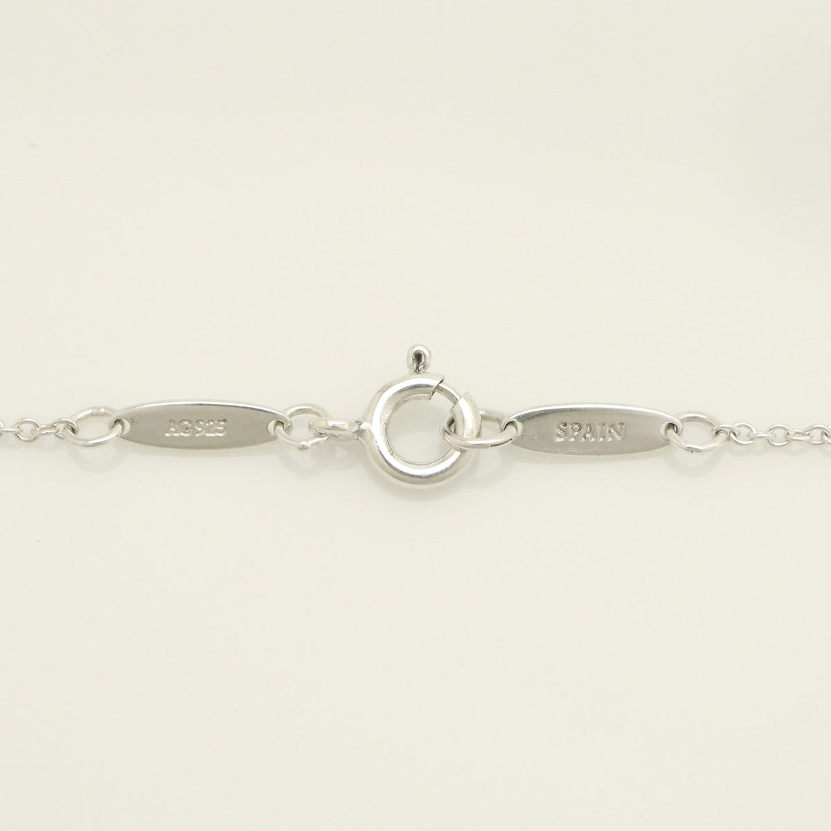 TIFFANY&Co. オープンハート 16mm 2P ダイヤモンド エルサペレッティ ネックレス AG925