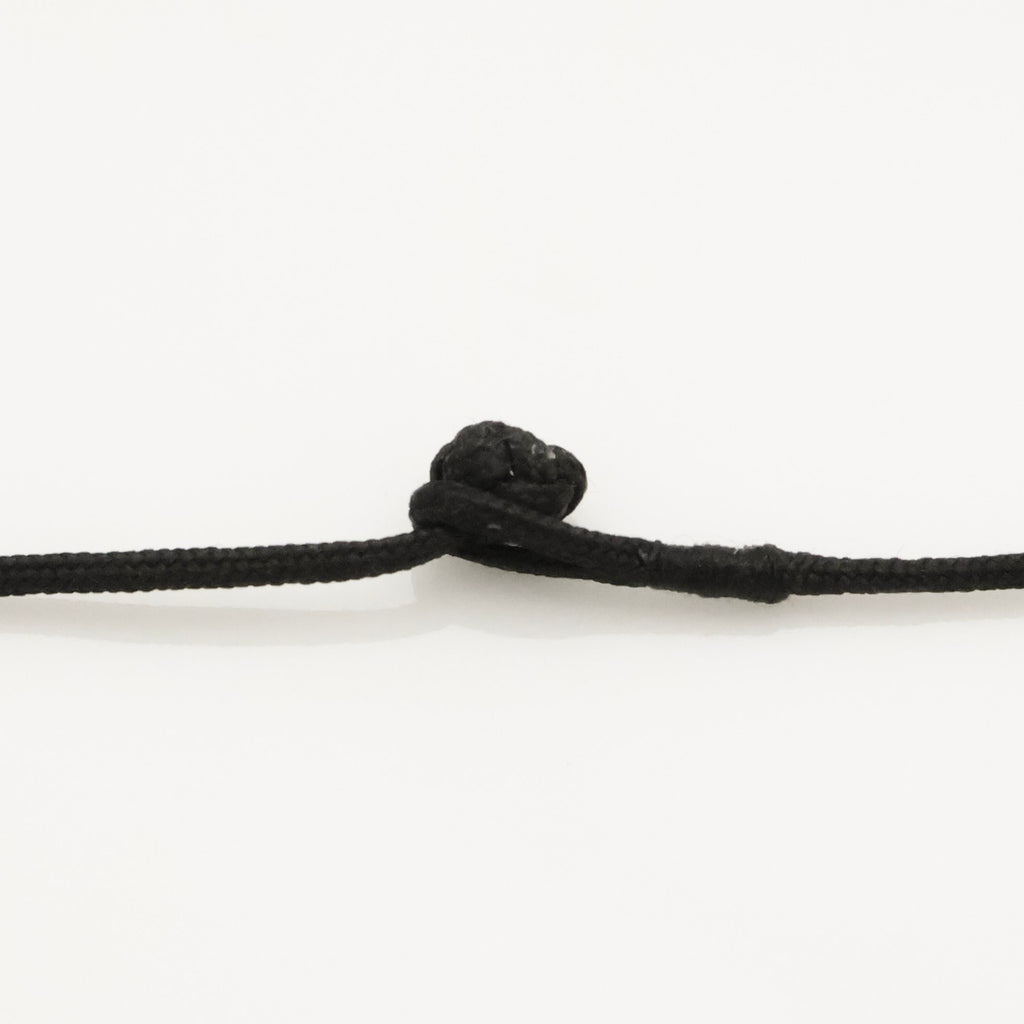  Tiffany & Co. Seviana Silk Cord Necklace Sterling Silver 925