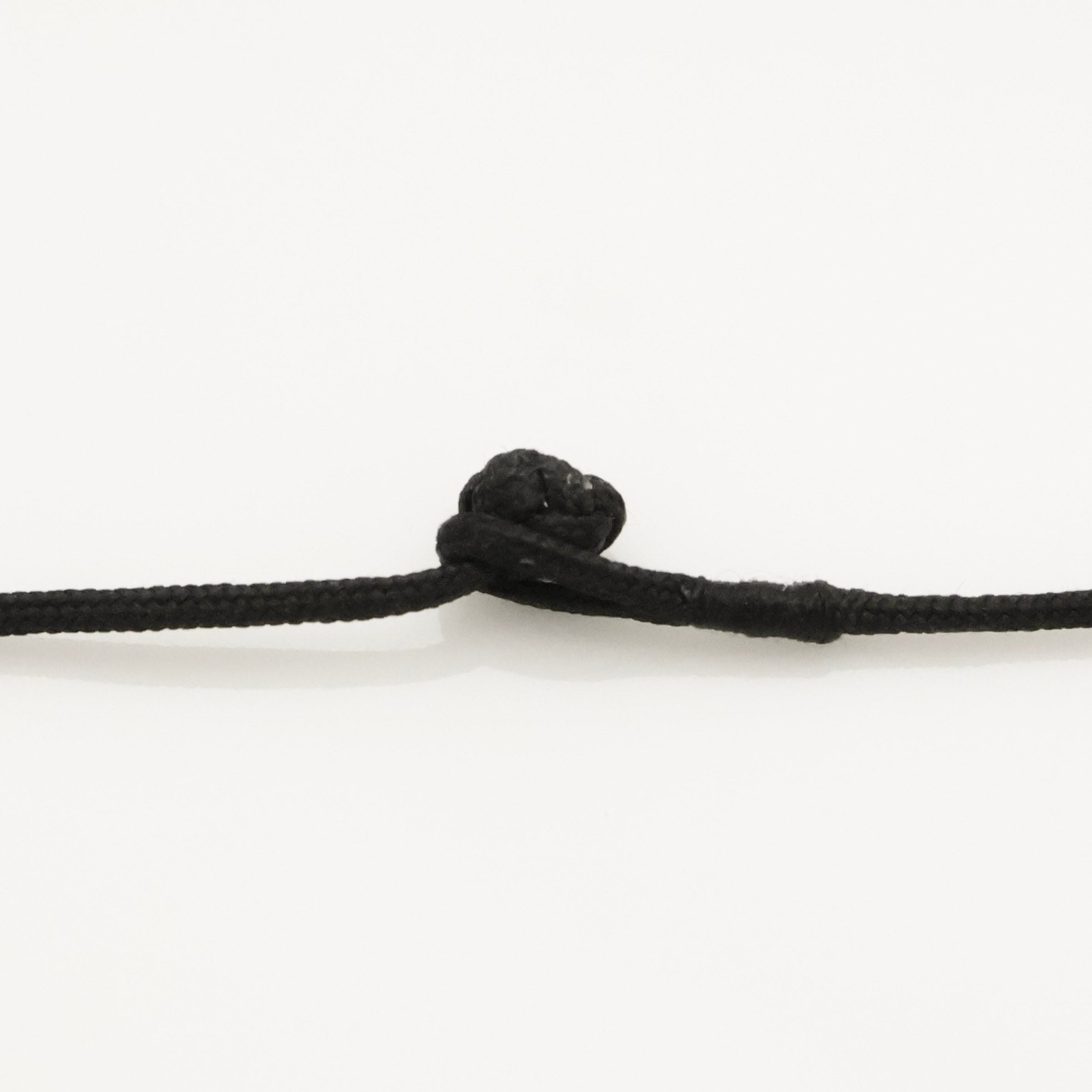  Tiffany & Co. Seviana Silk Cord Necklace Sterling Silver 925