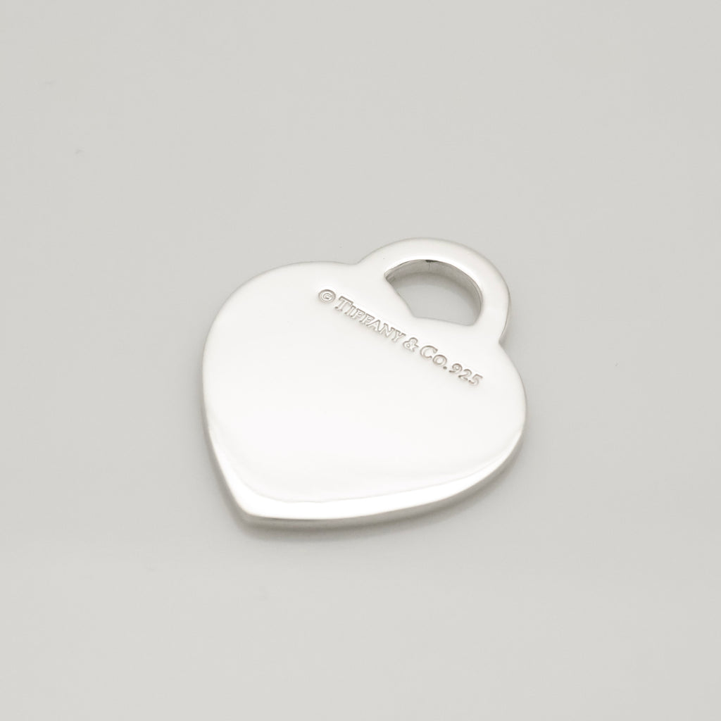 TIFFANY&Co. ノーツ ハートタグ ペンダント チャーム AG925
