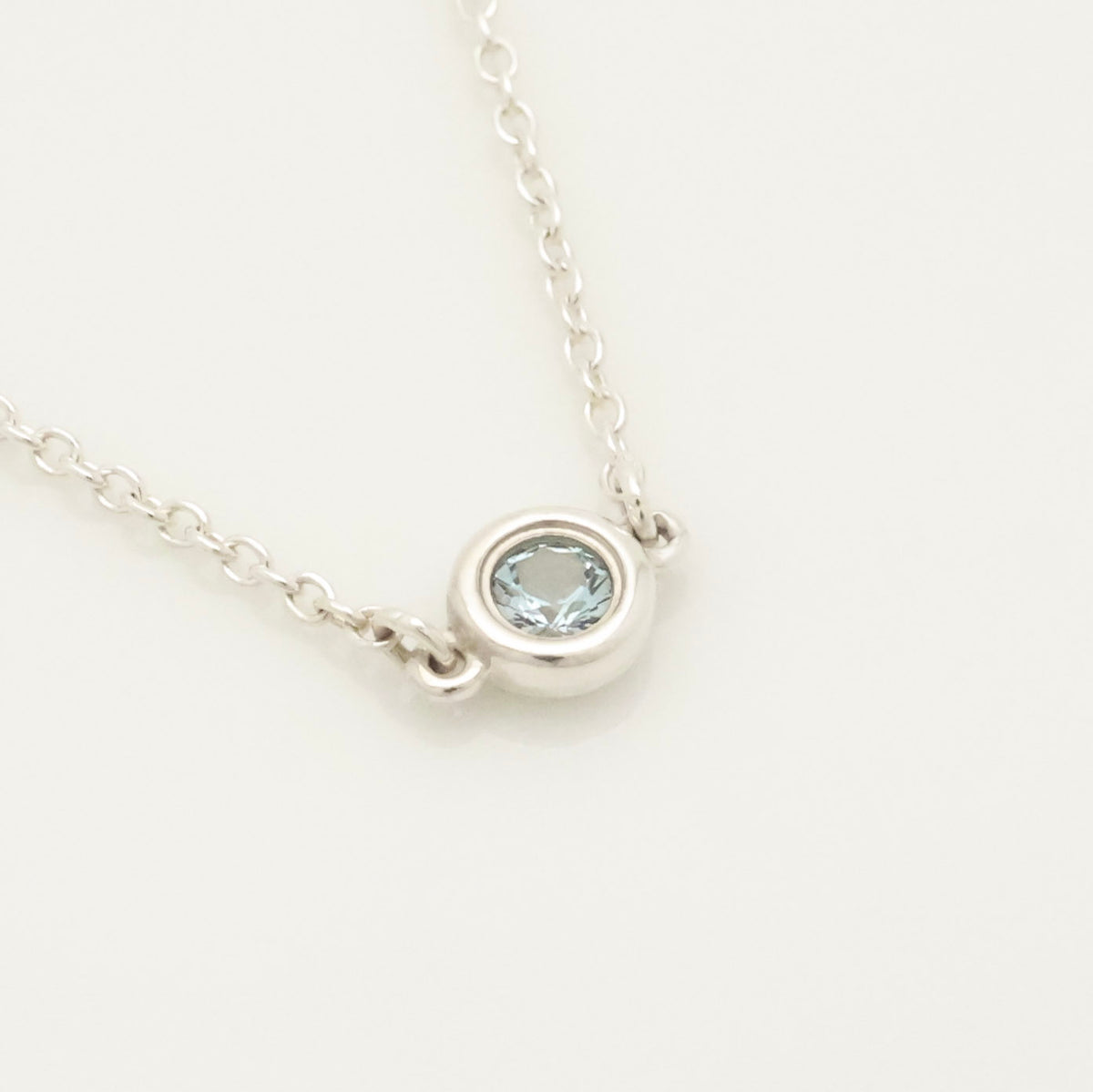 TIFFANY&Co. カラー バイザヤード アクアマリン サファイア エルサペレッティ ブレスレット AG925