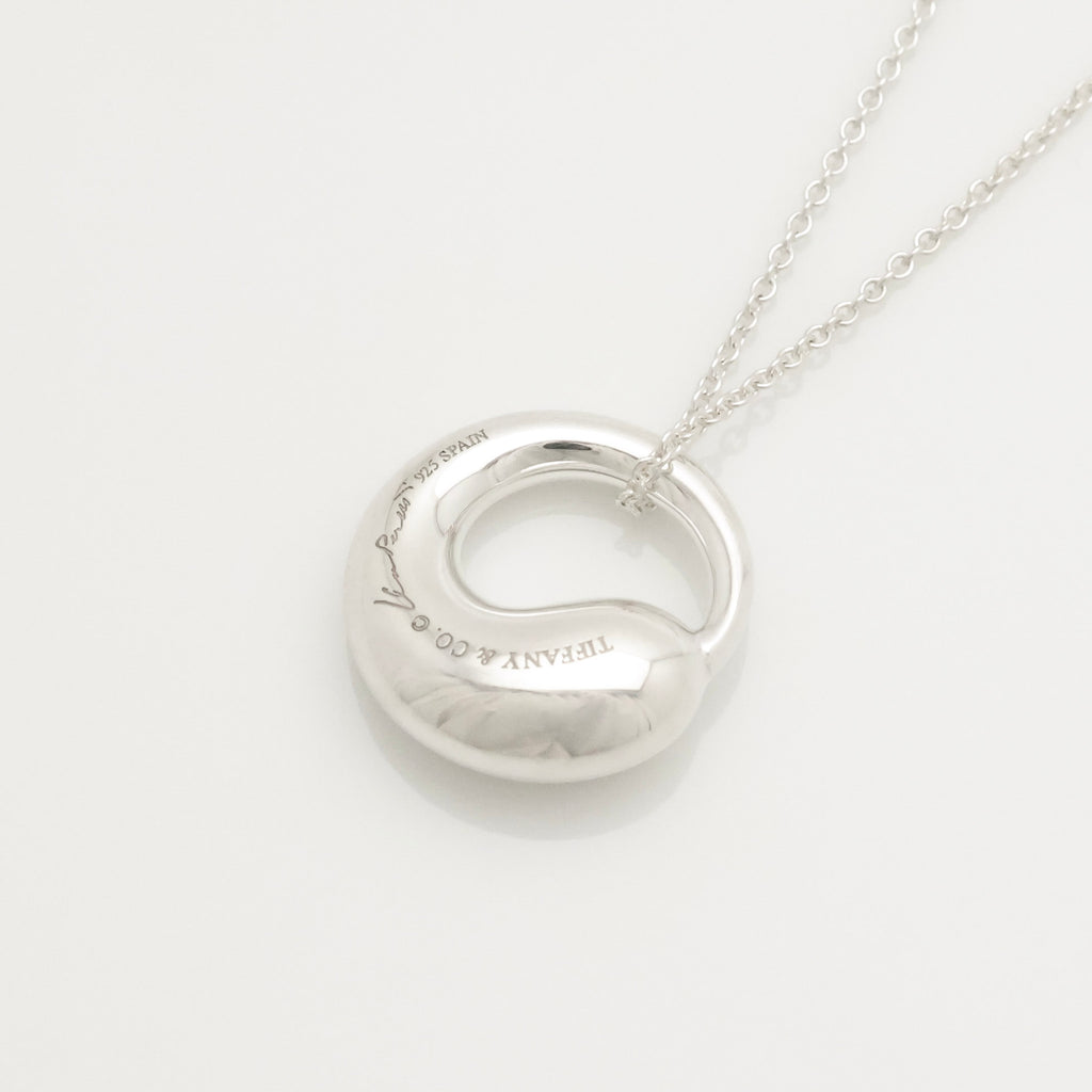 Tiffany & Co. MEDIUM Eternal Circle Necklace Sterling Silver 925 