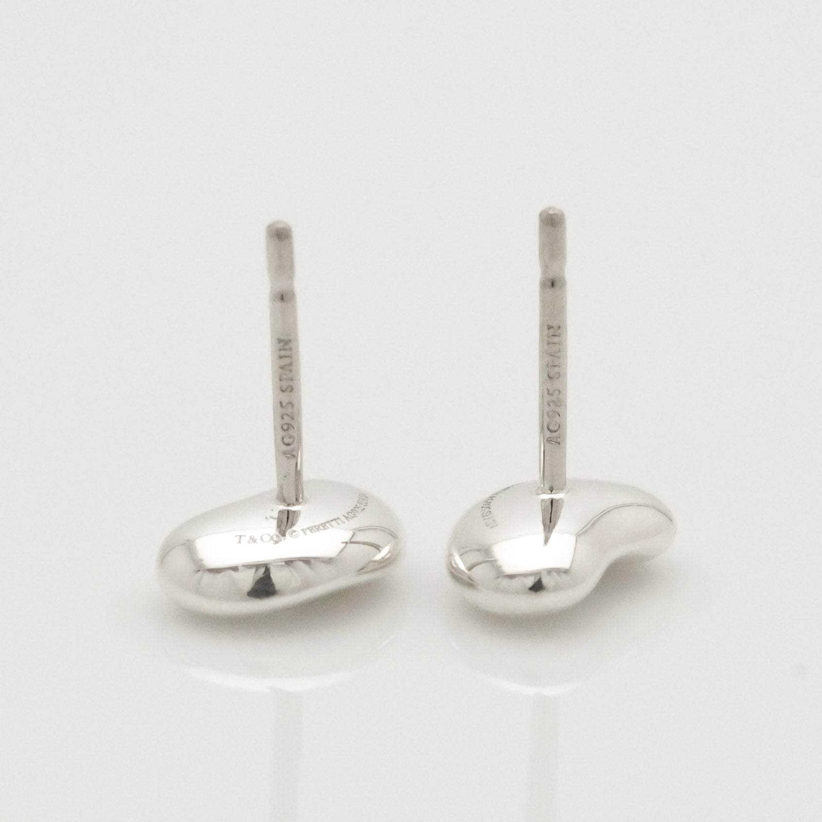 TIFFANY&Co. ビーン エルサペレッティ スタッド ピアス AG925