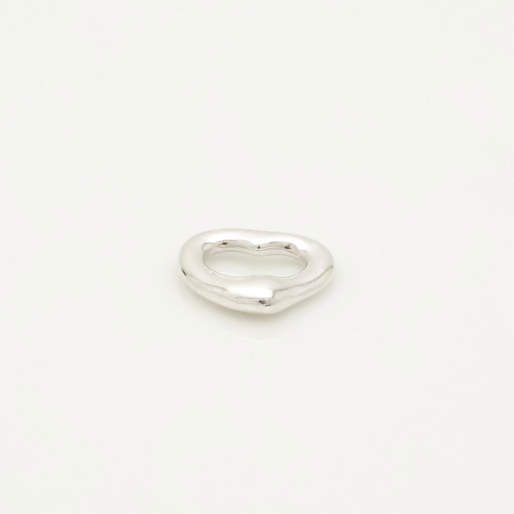  Tiffany & Co. Peretti Open Heart 11mm Pendant Charm Sterling Silver 925 