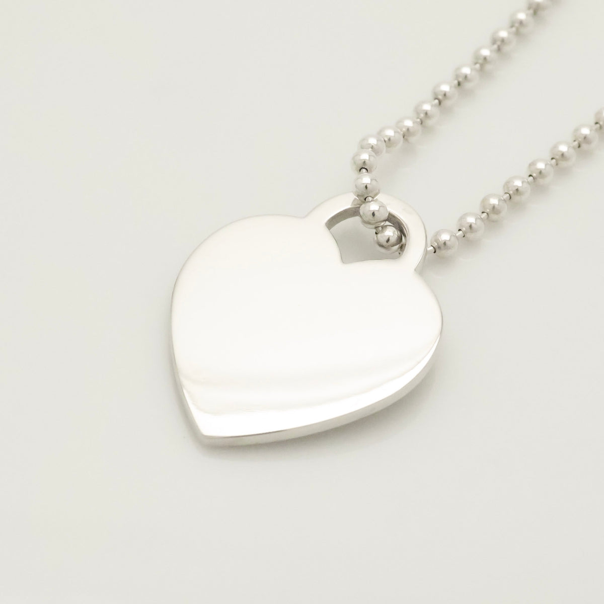 TIFFANY&Co. リターントゥ ティファニー ハート タグ ボール チェーン ネックレス AG925