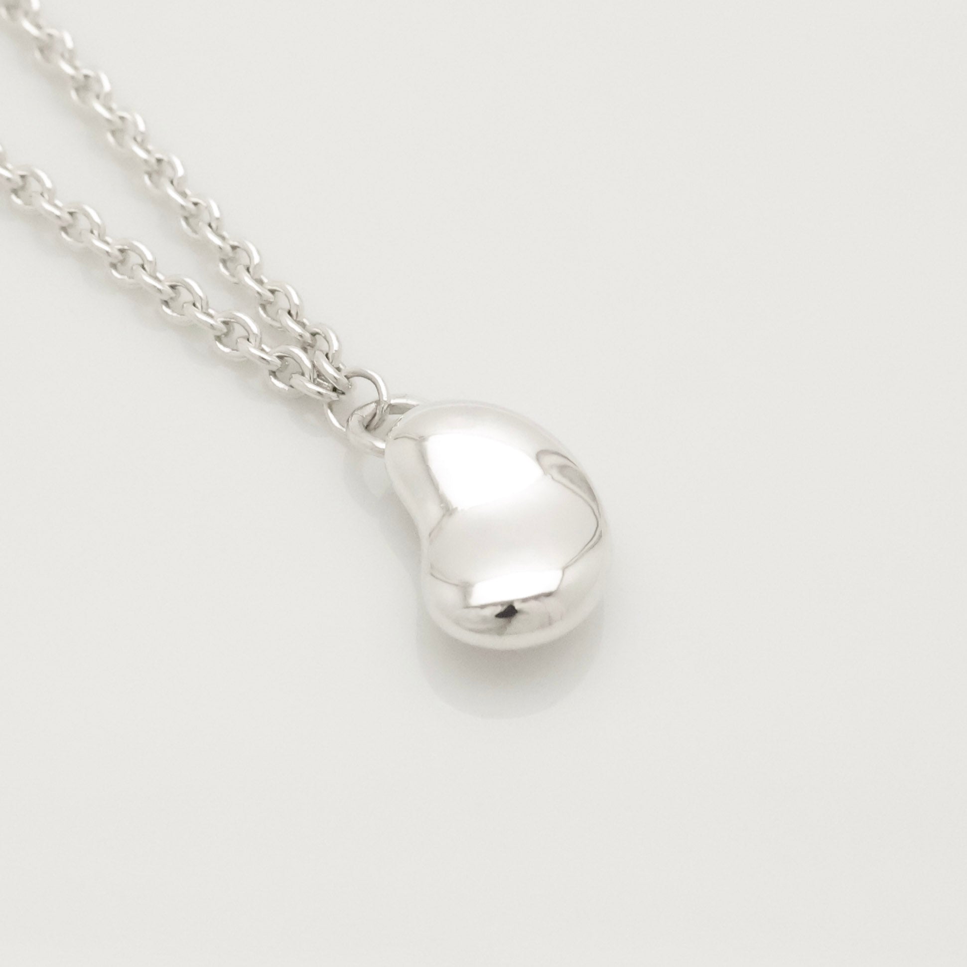 Tiffany & Co. Sterling Silver 925 Elsa Peretti  Bean Bracelet 