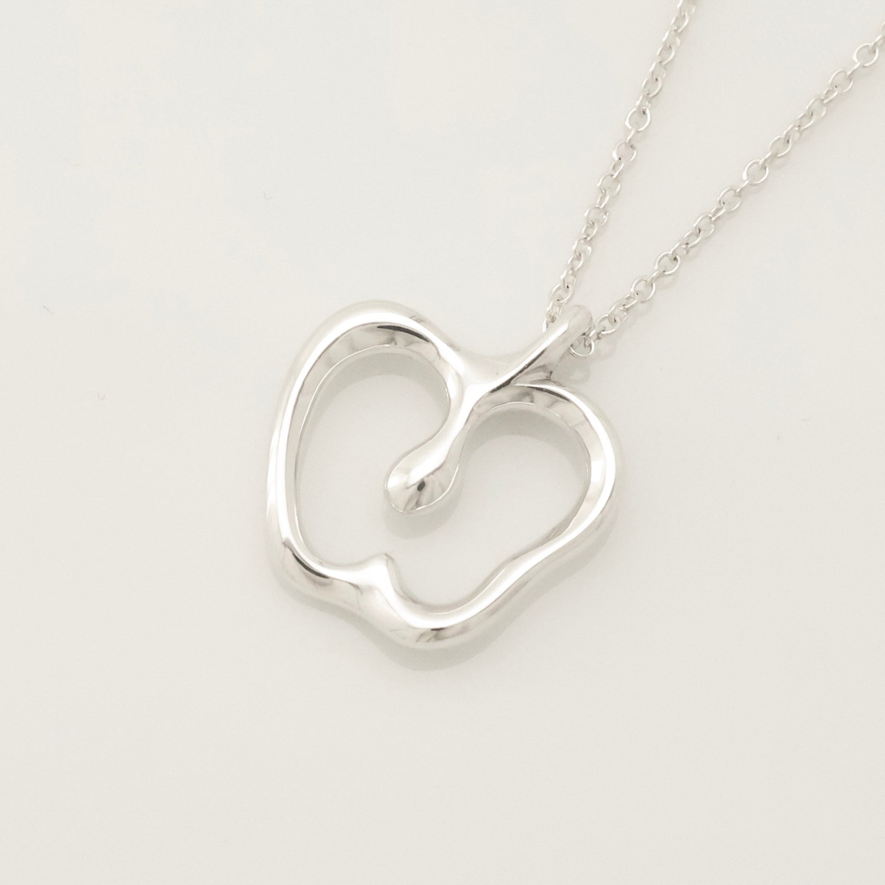Tiffany & Co. Peretti Apple Necklace Pendant  Sterling Silver 925 
