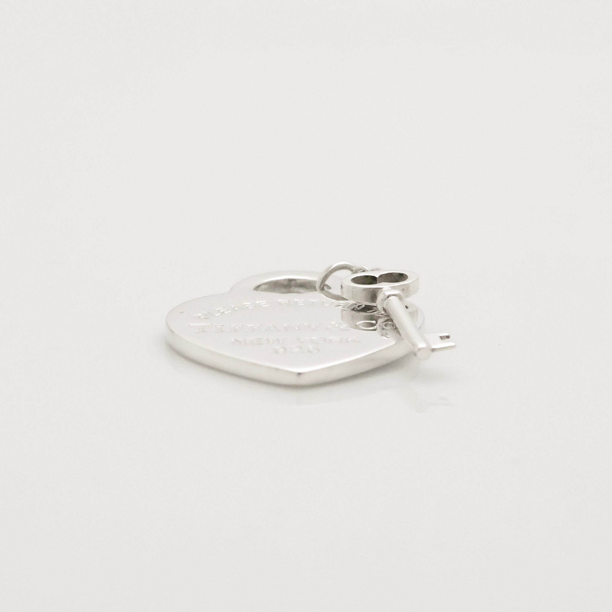 TIFFANY&Co. リターン トゥ ティファニー ハート タグ キー ペンダント チャーム AG925