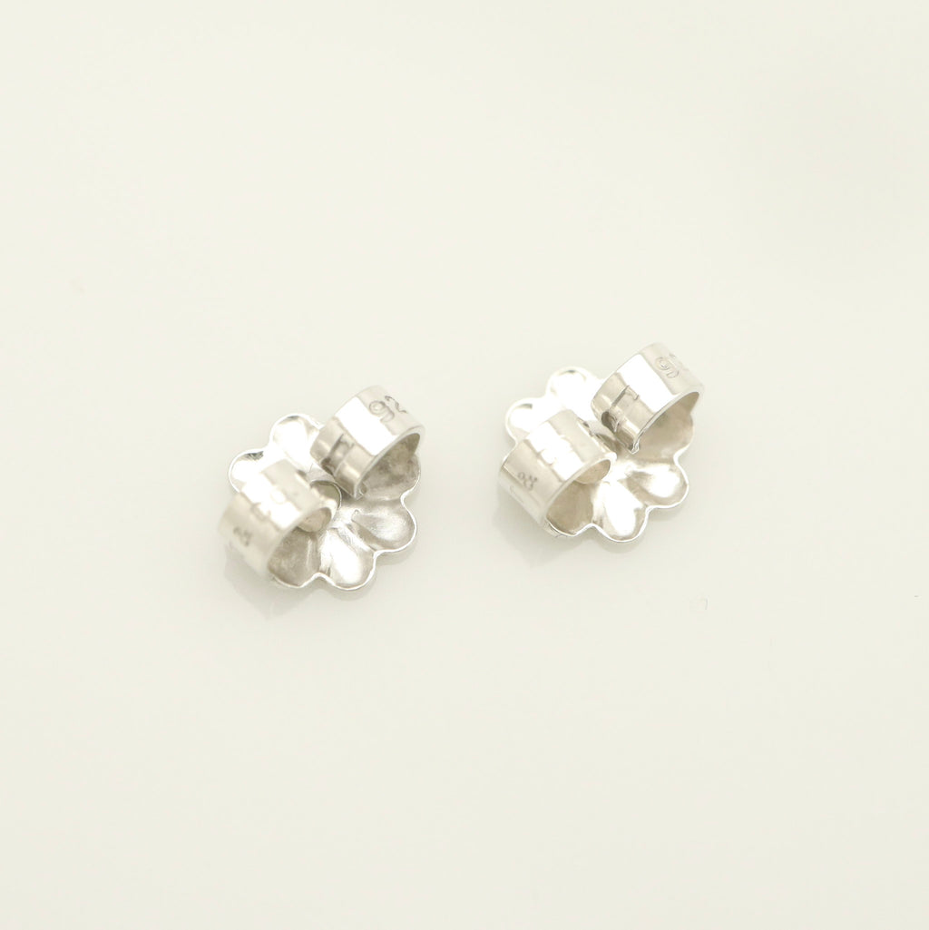 Tiffany & Co. Picasso Loving Heart Stud Earrings Sterling Silver 925 