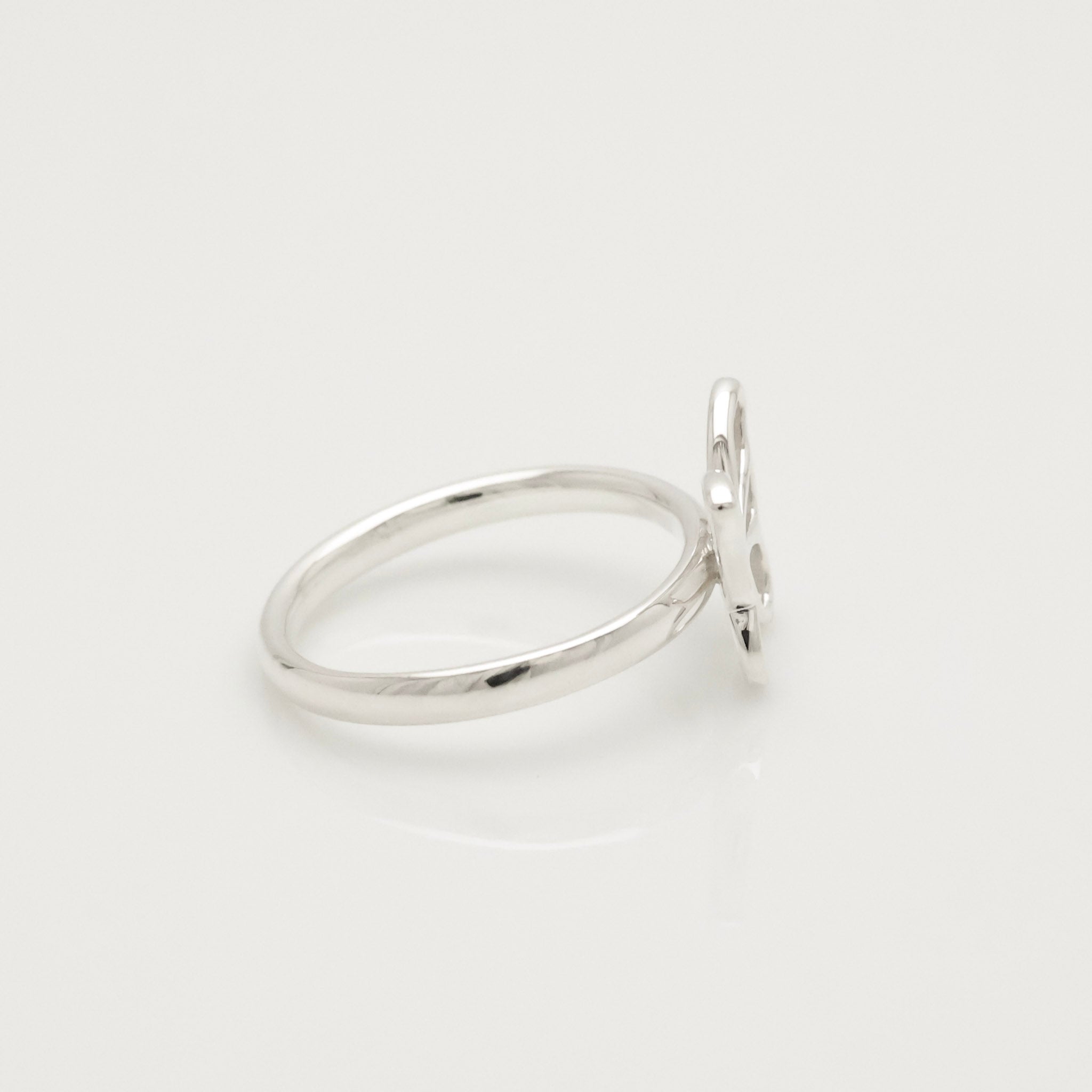 Tiffany & Co. Picasso Half Moon Stud Earrings Sterling Silver 925 