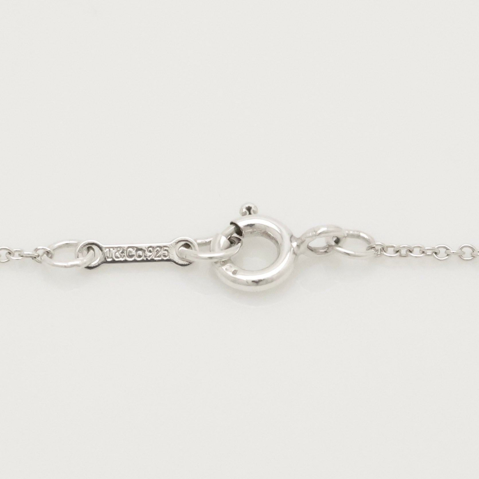 Tiffany & Co. Picasso Kiss X Sealing Stamp Necklace Sterling Silver 925