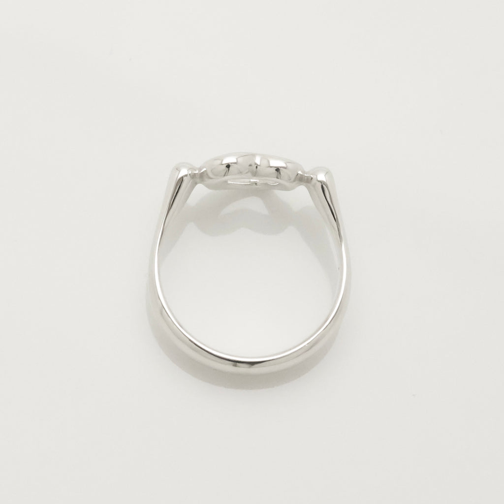 Tiffany & Co. Elsa Peretti Open Heart Ring Sterling Silver 925
