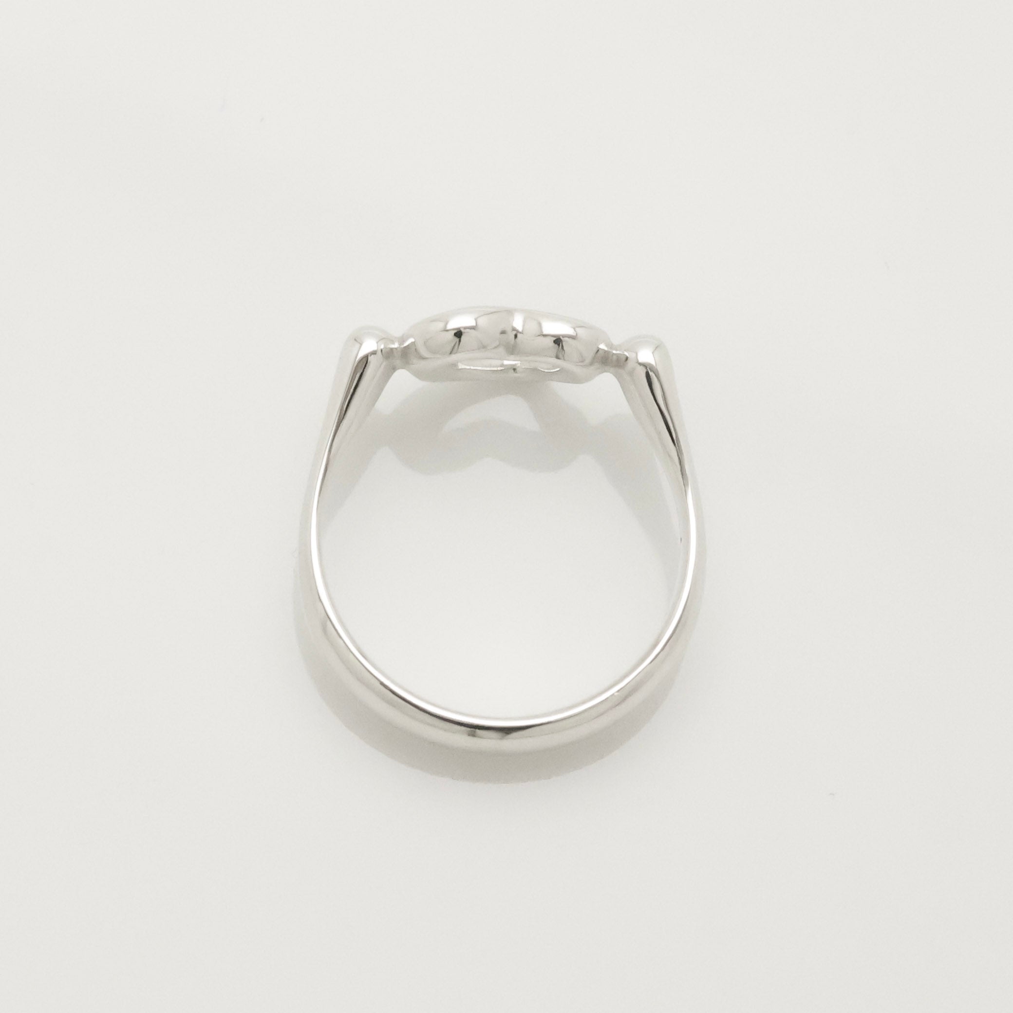 Tiffany & Co. Elsa Peretti Open Heart Ring Sterling Silver 925